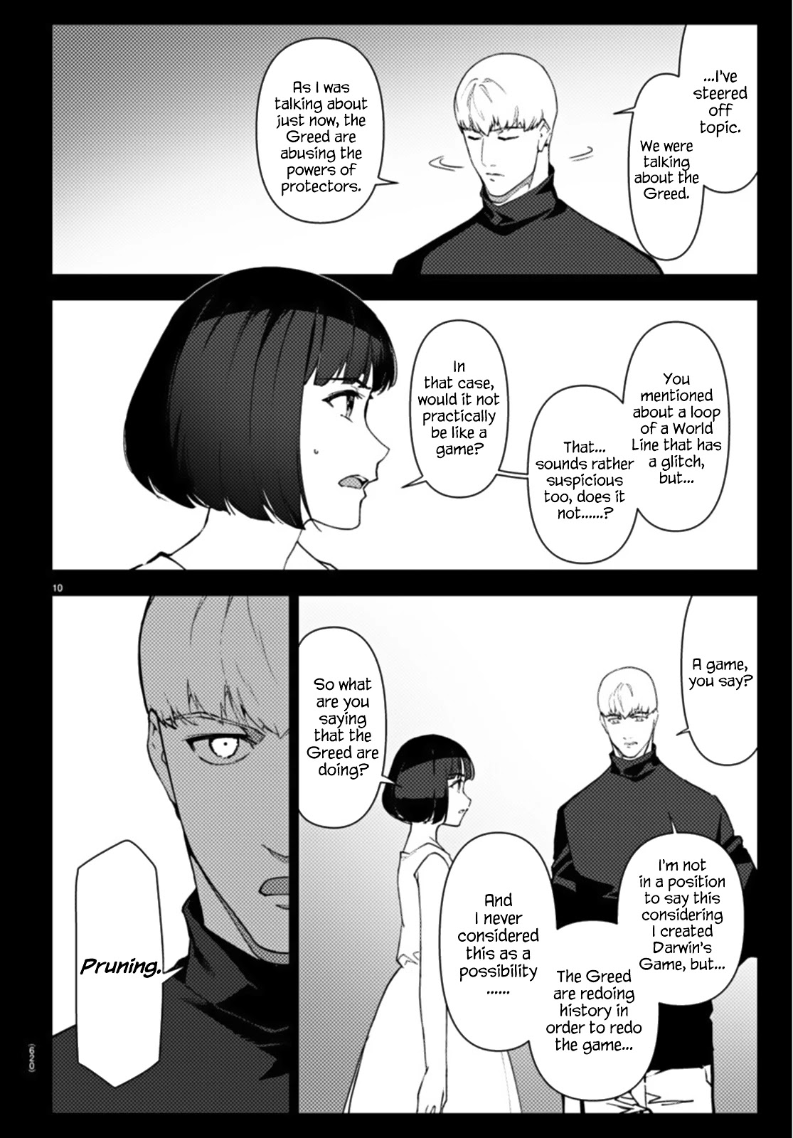 Darwin's Game Chapter 105 page 10 - Chapter 105: Vol.27 game#105