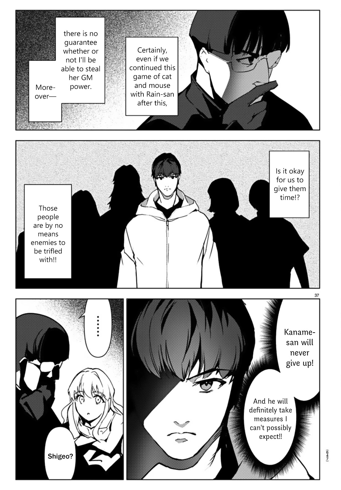 Darwin's Game Chapter 105 page 37 - Chapter 105: Vol.27 game#105