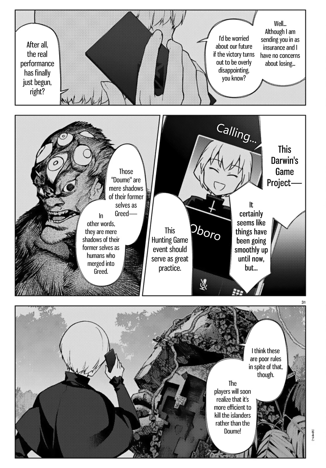 Darwin's Game Chapter 107 page 31 - Chapter 107: Vol.27 game#107