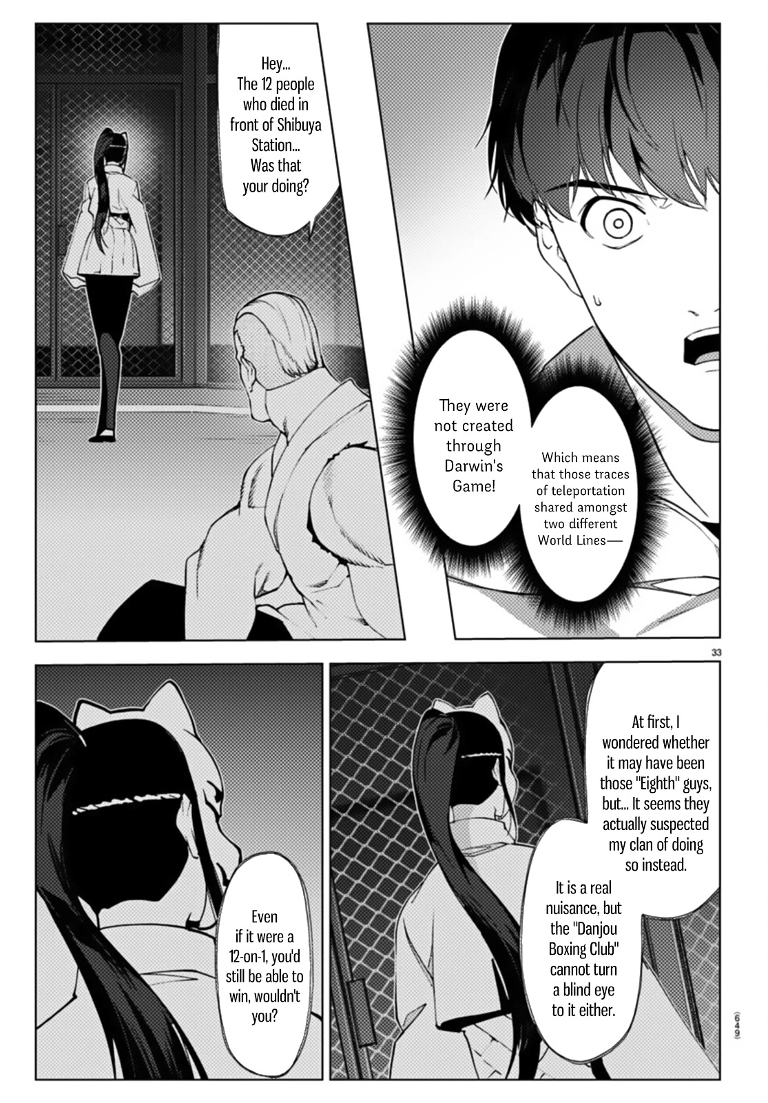 Darwin's Game Chapter 107 page 33 - Chapter 107: Vol.27 game#107