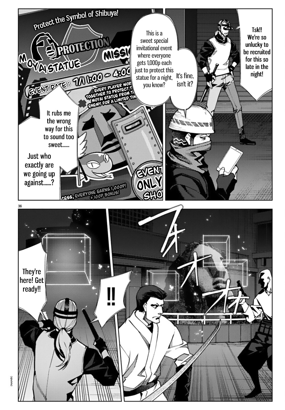 Darwin's Game Chapter 107 page 36 - Chapter 107: Vol.27 game#107