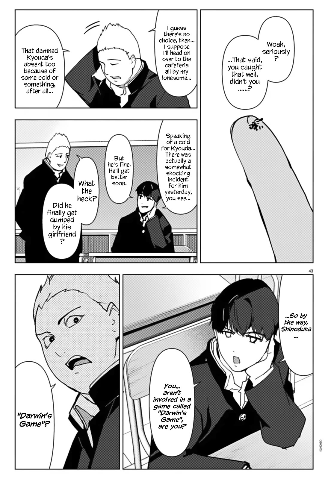 Darwin's Game Chapter 110 page 43 - Chapter 110