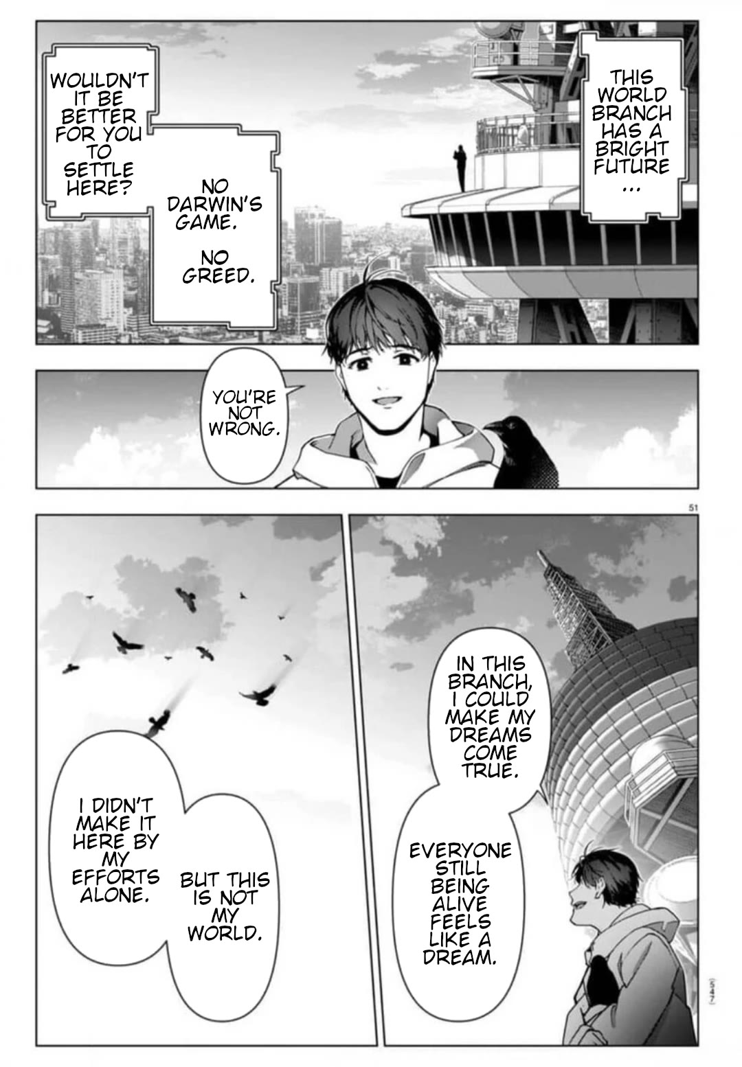 Darwin's Game Chapter 121 page 50 - Chapter 121 [END]