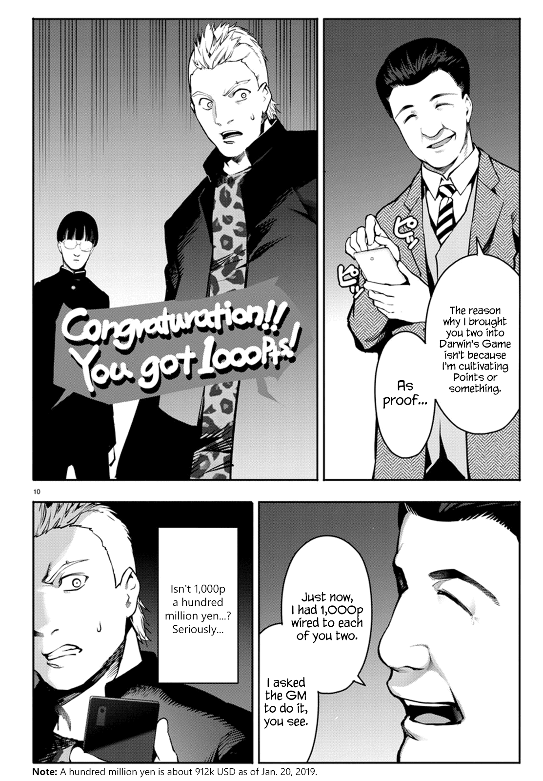 Darwin's Game Chapter 64 page 10 - Chapter 64