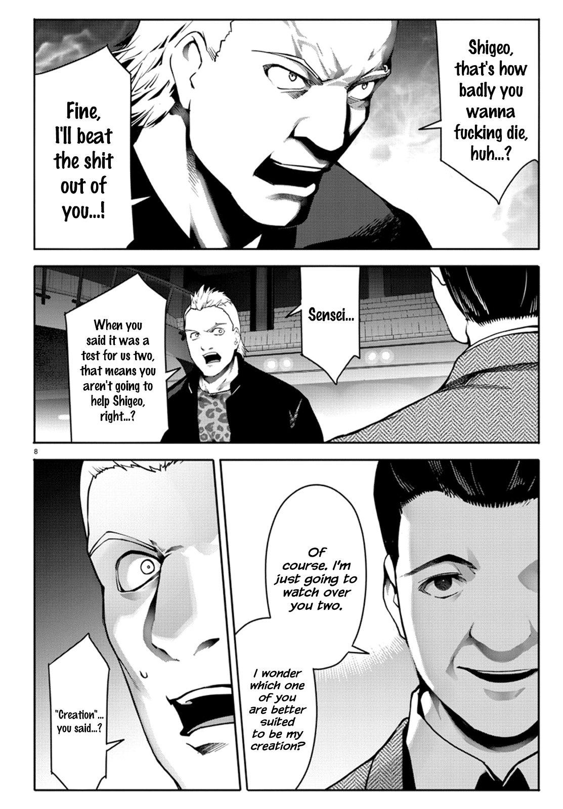 Darwin's Game Chapter 64 page 8 - Chapter 64