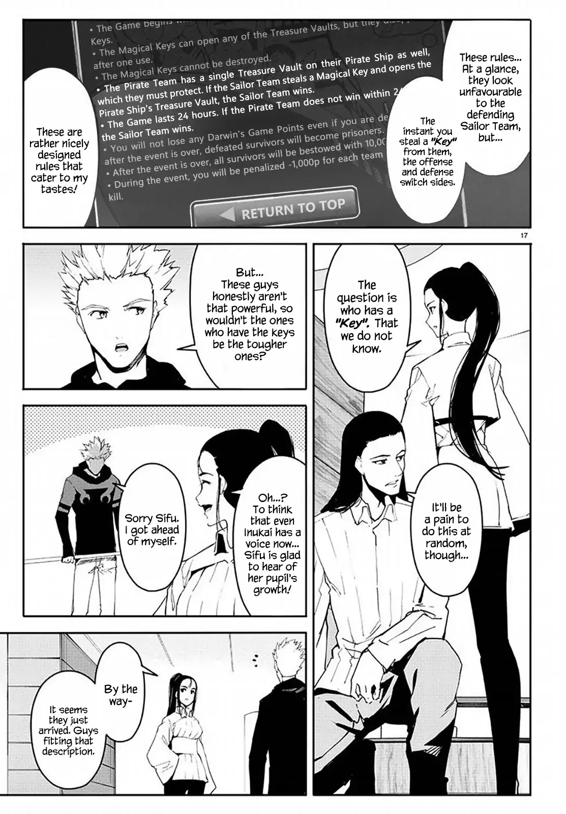Darwin's Game Chapter 68 page 17 - Chapter 68