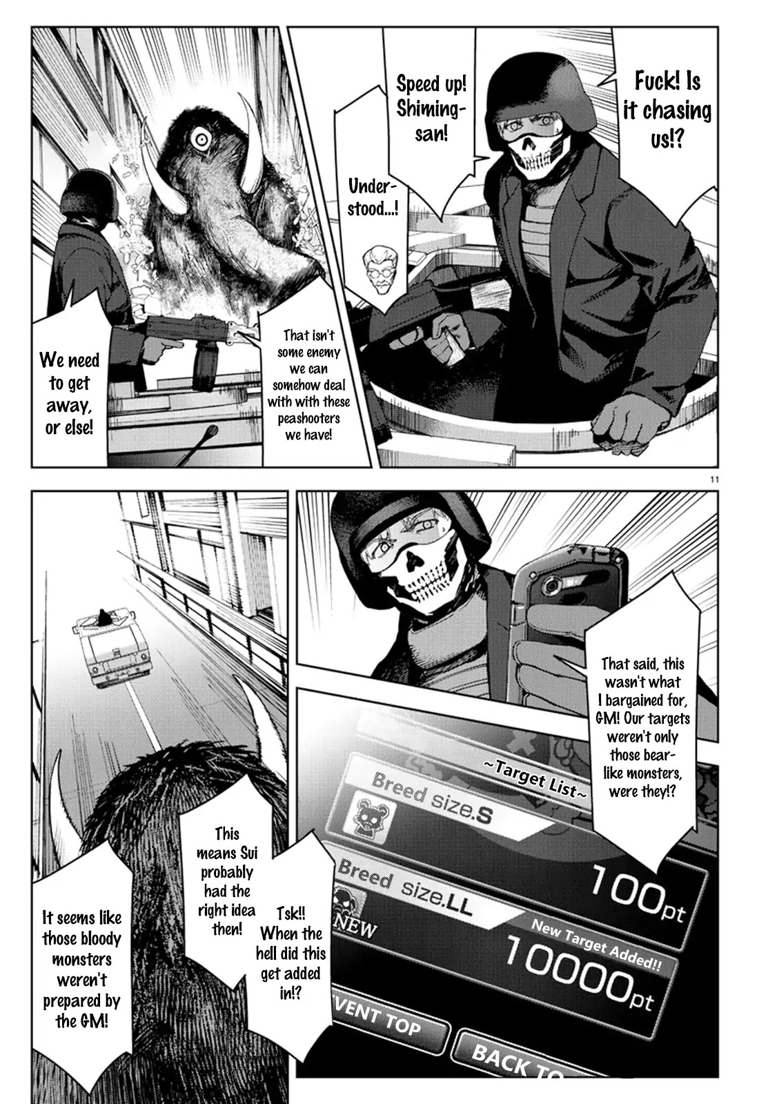 Darwin's Game Chapter 70 page 11 - Chapter 70