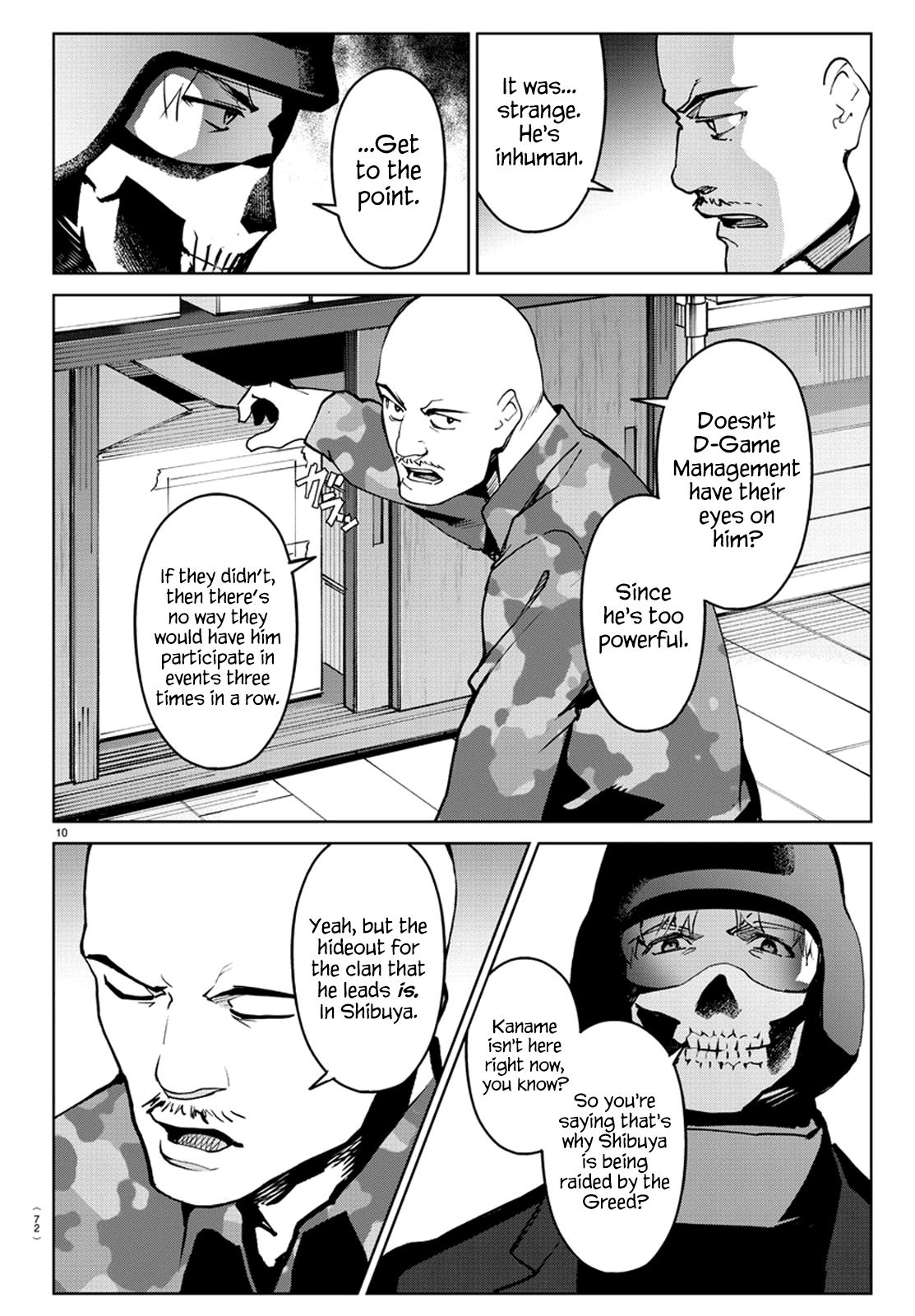 Darwin's Game Chapter 71 page 12 - Chapter 71