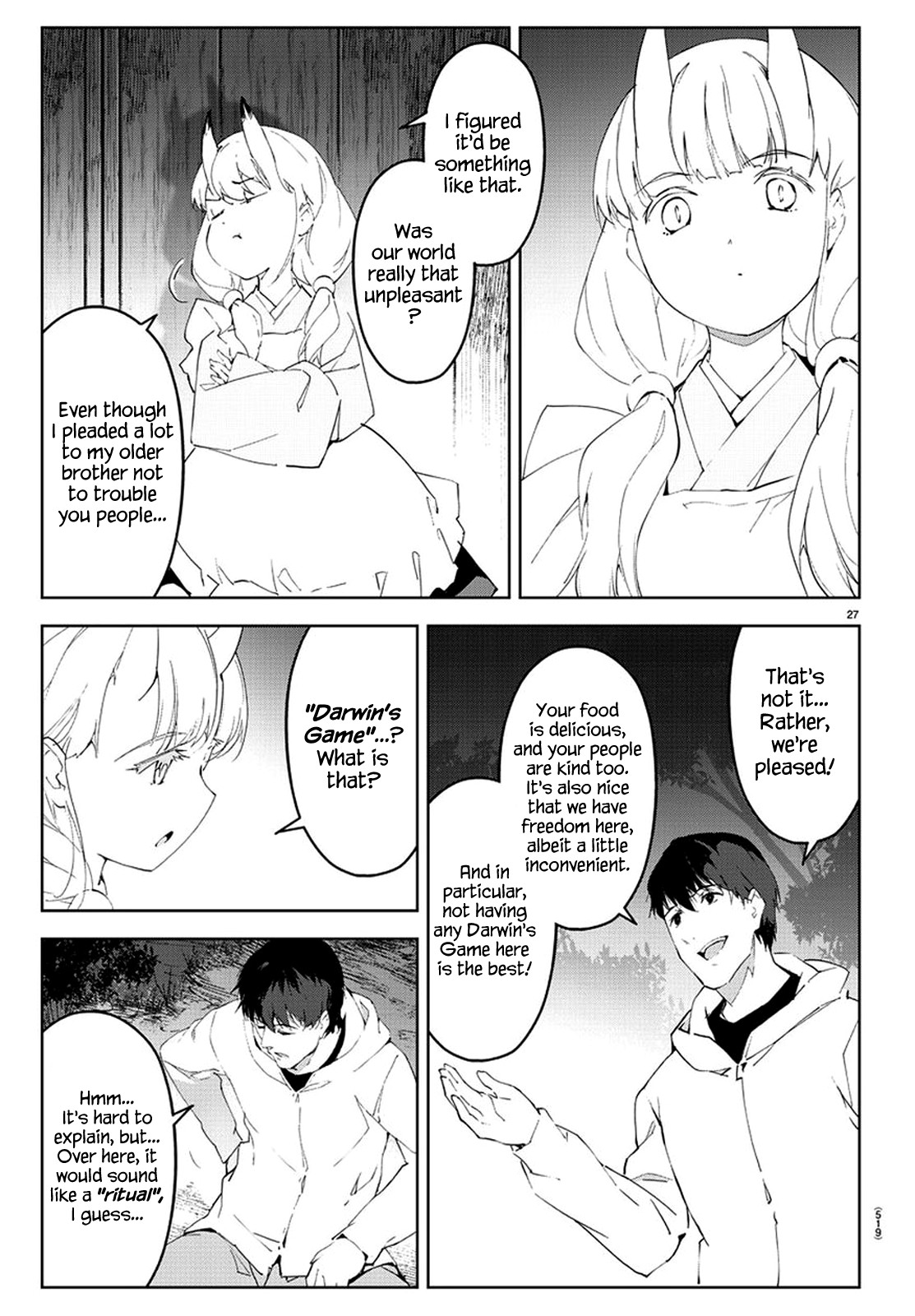 Darwin's Game Chapter 77 page 27 - Chapter 77