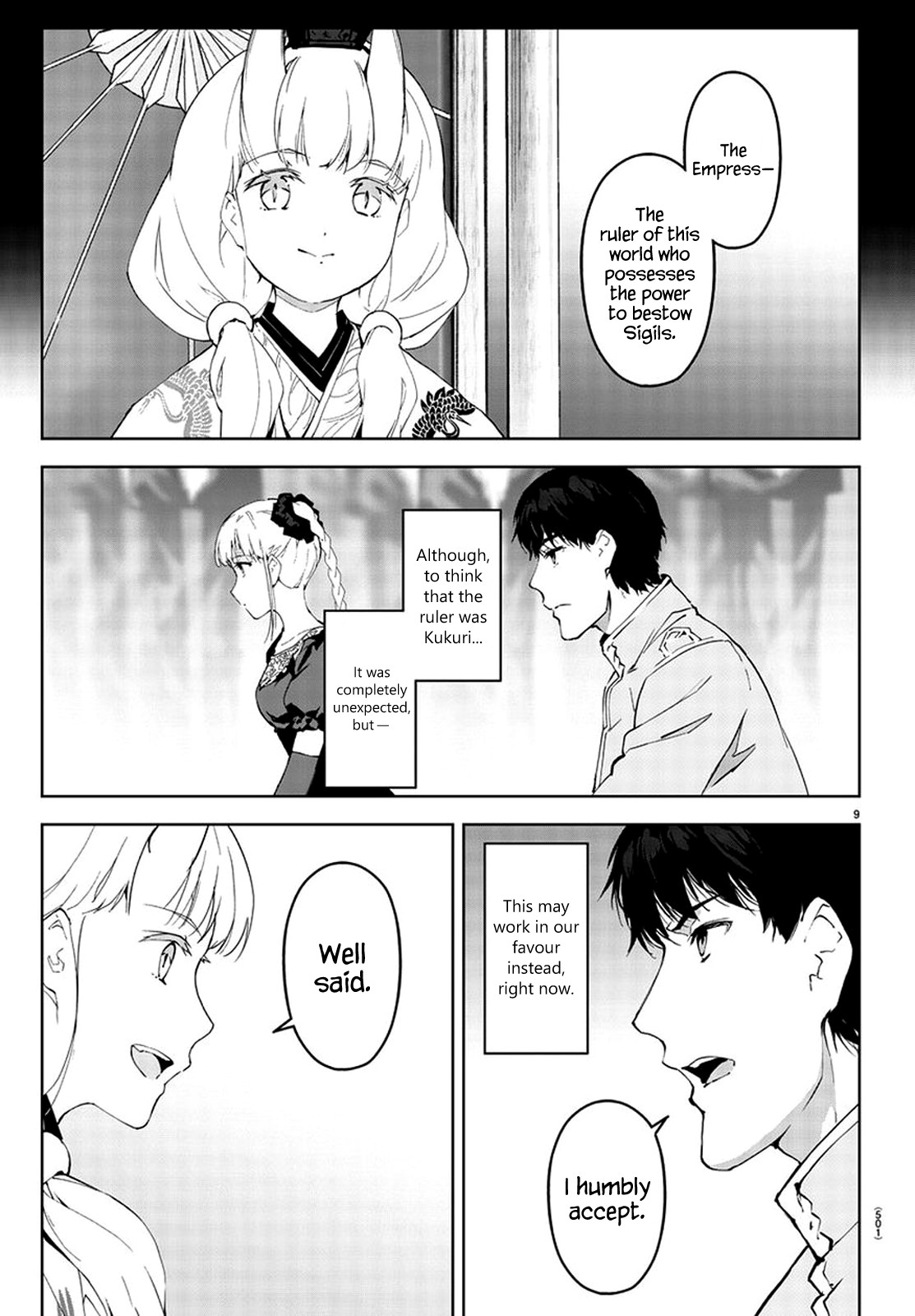 Darwin's Game Chapter 77 page 9 - Chapter 77