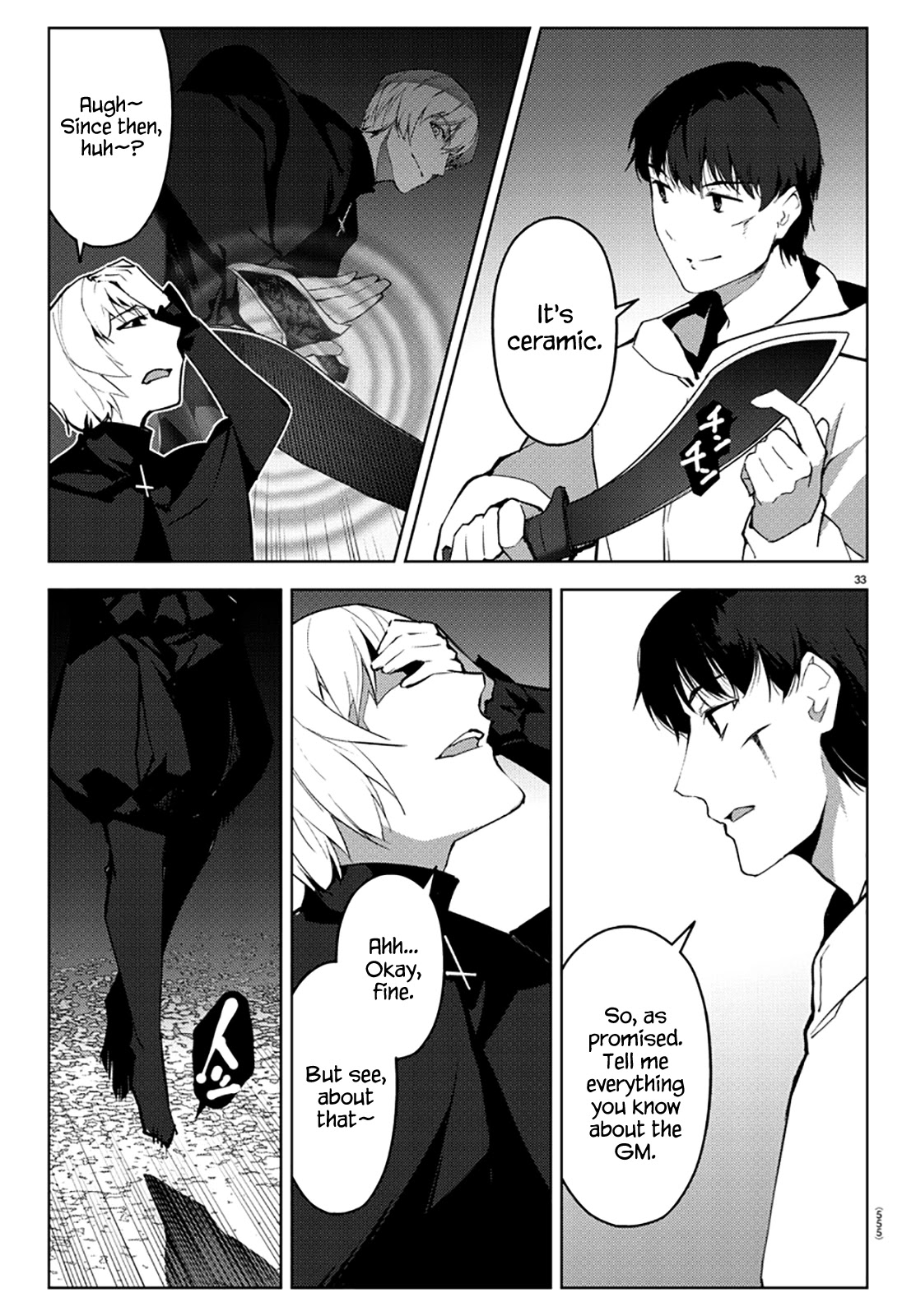 Darwin's Game Chapter 85 page 33 - Chapter 85