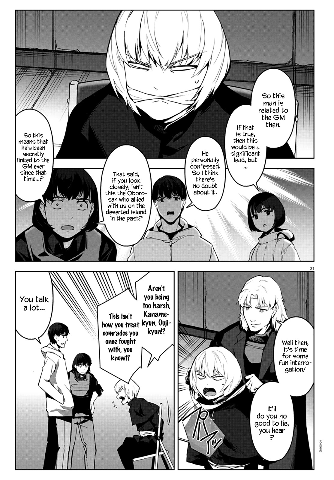Darwin's Game Chapter 86 page 21 - Chapter 86