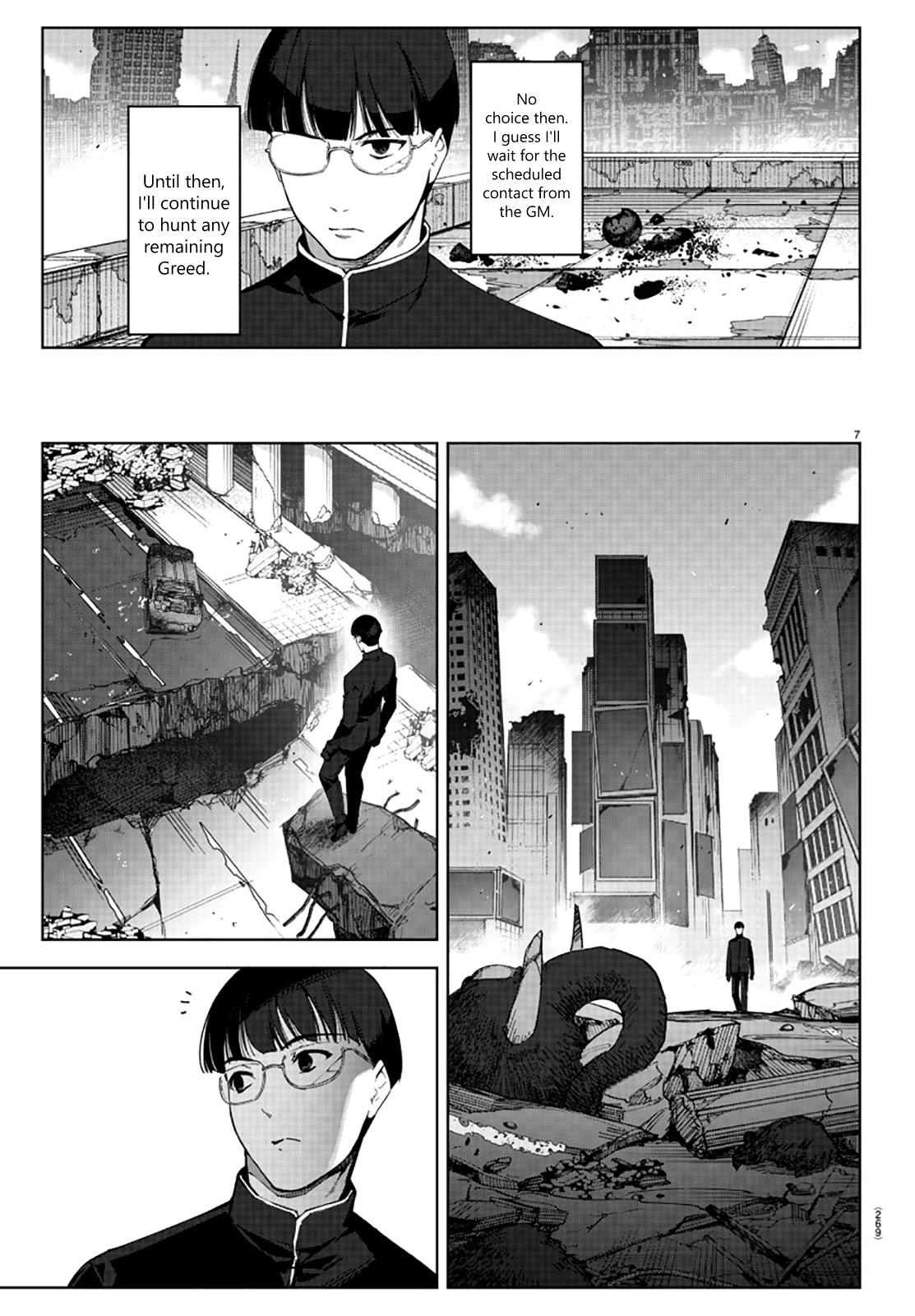 Darwin's Game Chapter 86 page 7 - Chapter 86