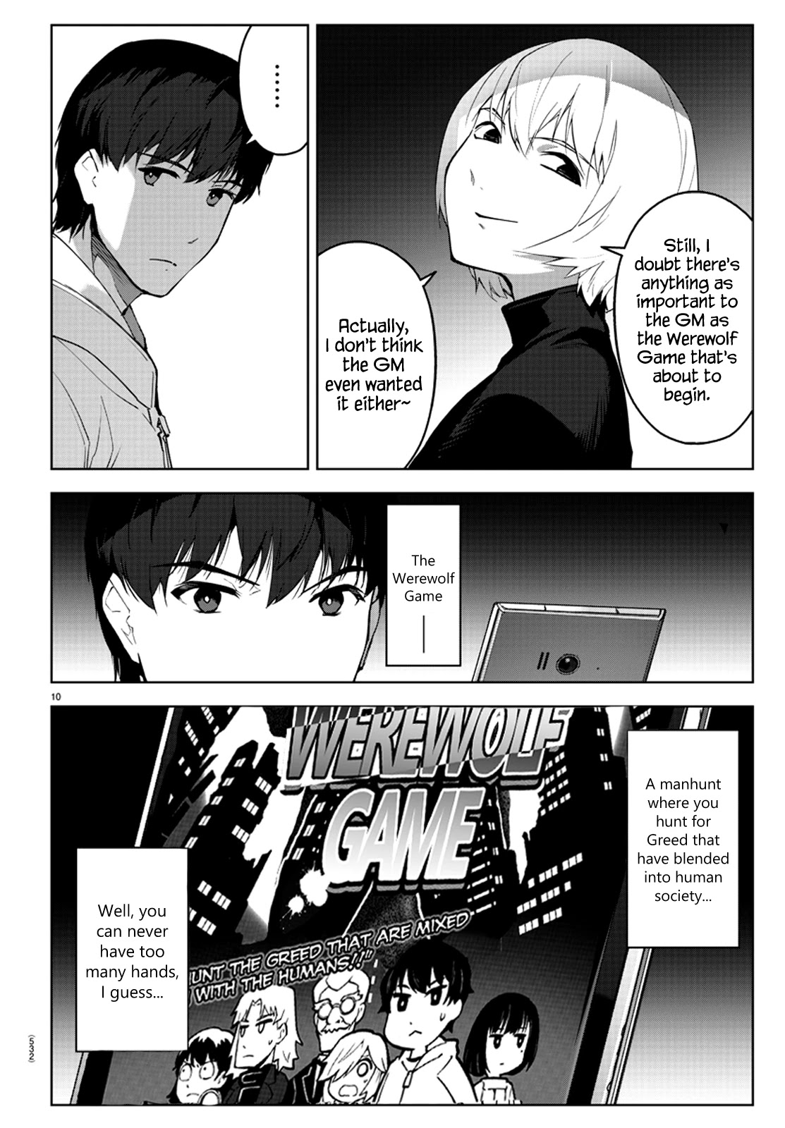 Darwin's Game Chapter 87 page 10 - Chapter 87