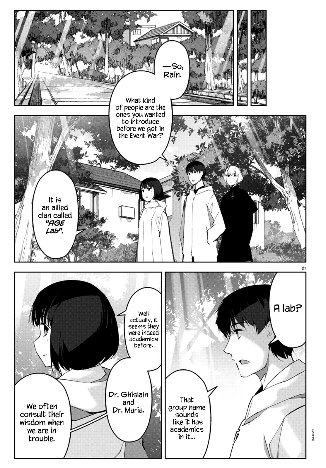 Darwin's Game Chapter 87 page 21 - Chapter 87