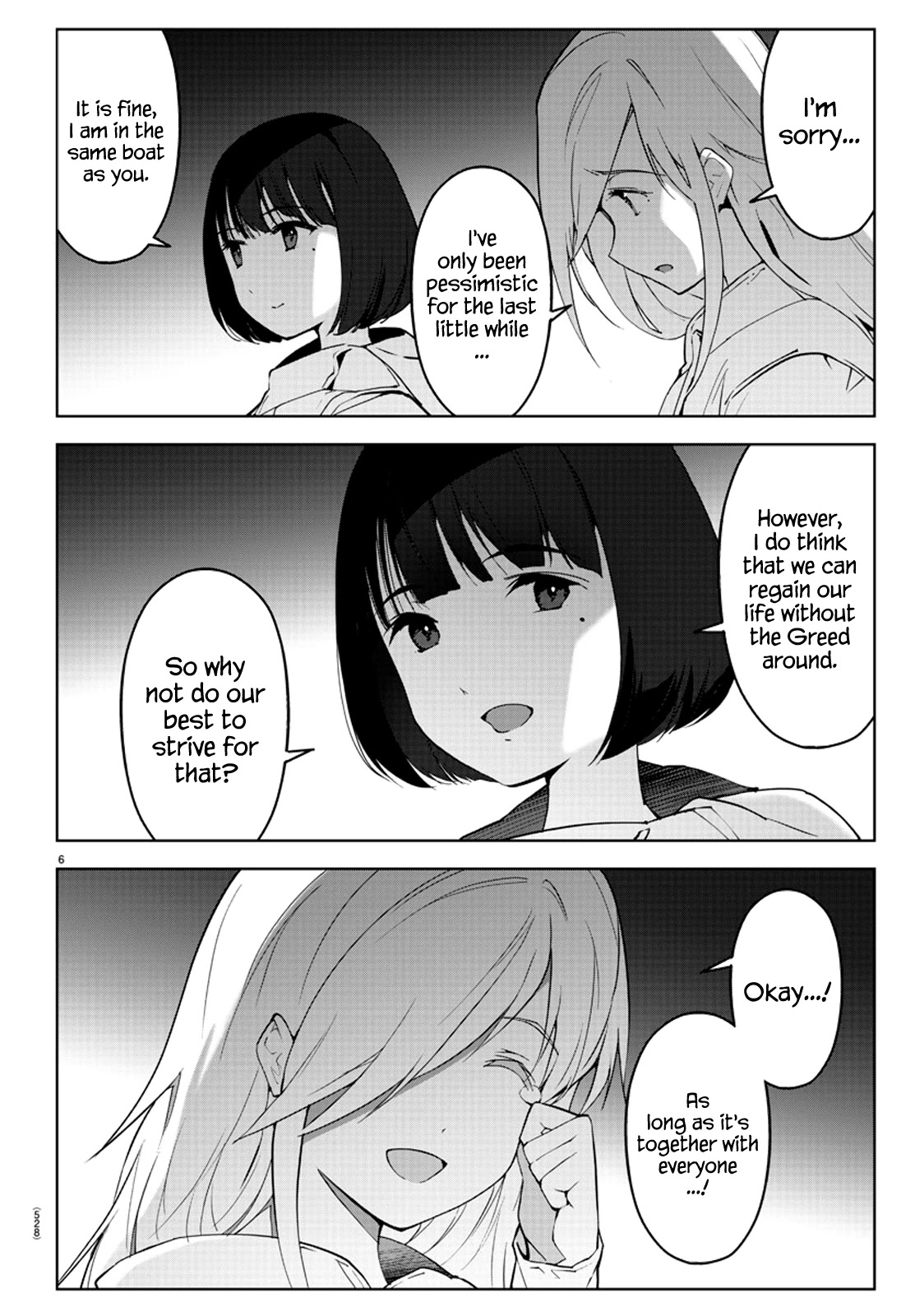 Darwin's Game Chapter 87 page 6 - Chapter 87
