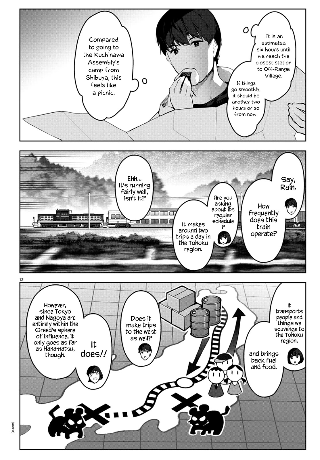 Darwin's Game Chapter 88 page 12 - Chapter 88