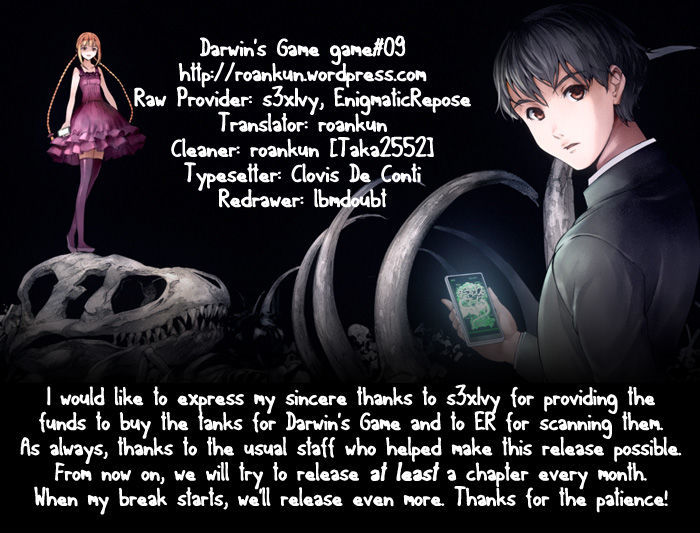 Darwin's Game Chapter 9 page 1 - Chapter 9