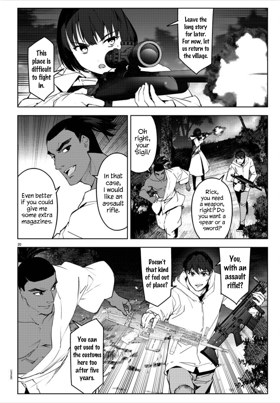 Darwin's Game Chapter 90 page 20 - Chapter 90