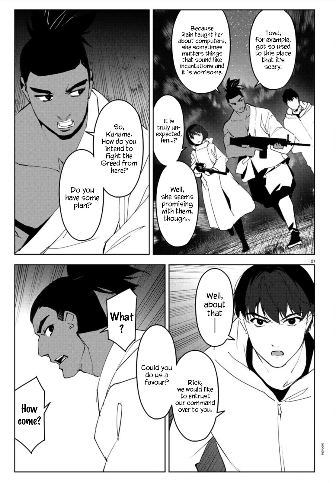 Darwin's Game Chapter 90 page 21 - Chapter 90
