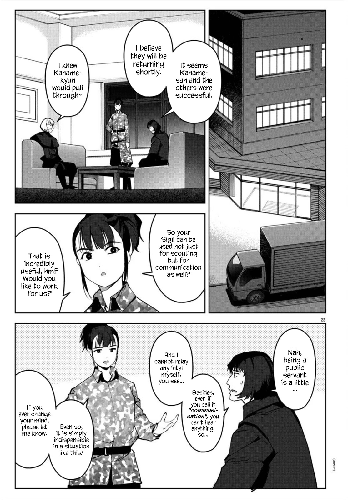 Darwin's Game Chapter 90 page 23 - Chapter 90
