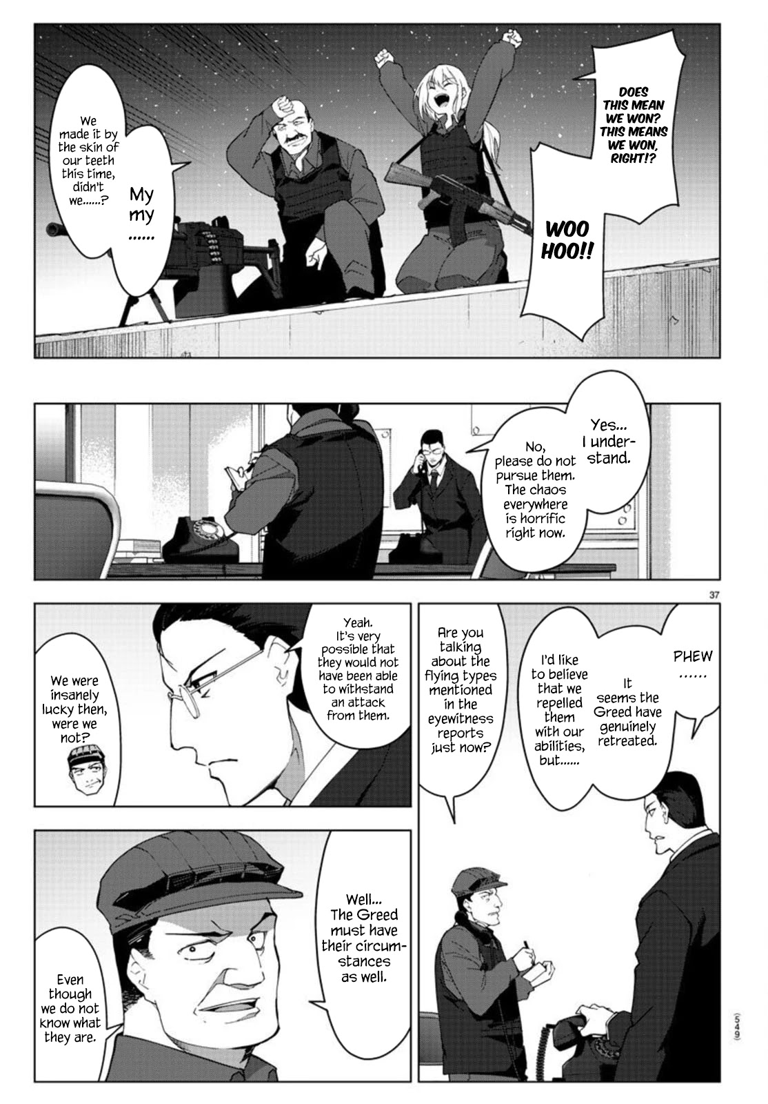 Darwin's Game Chapter 93 page 37 - Chapter 93: Vol.24 game#93