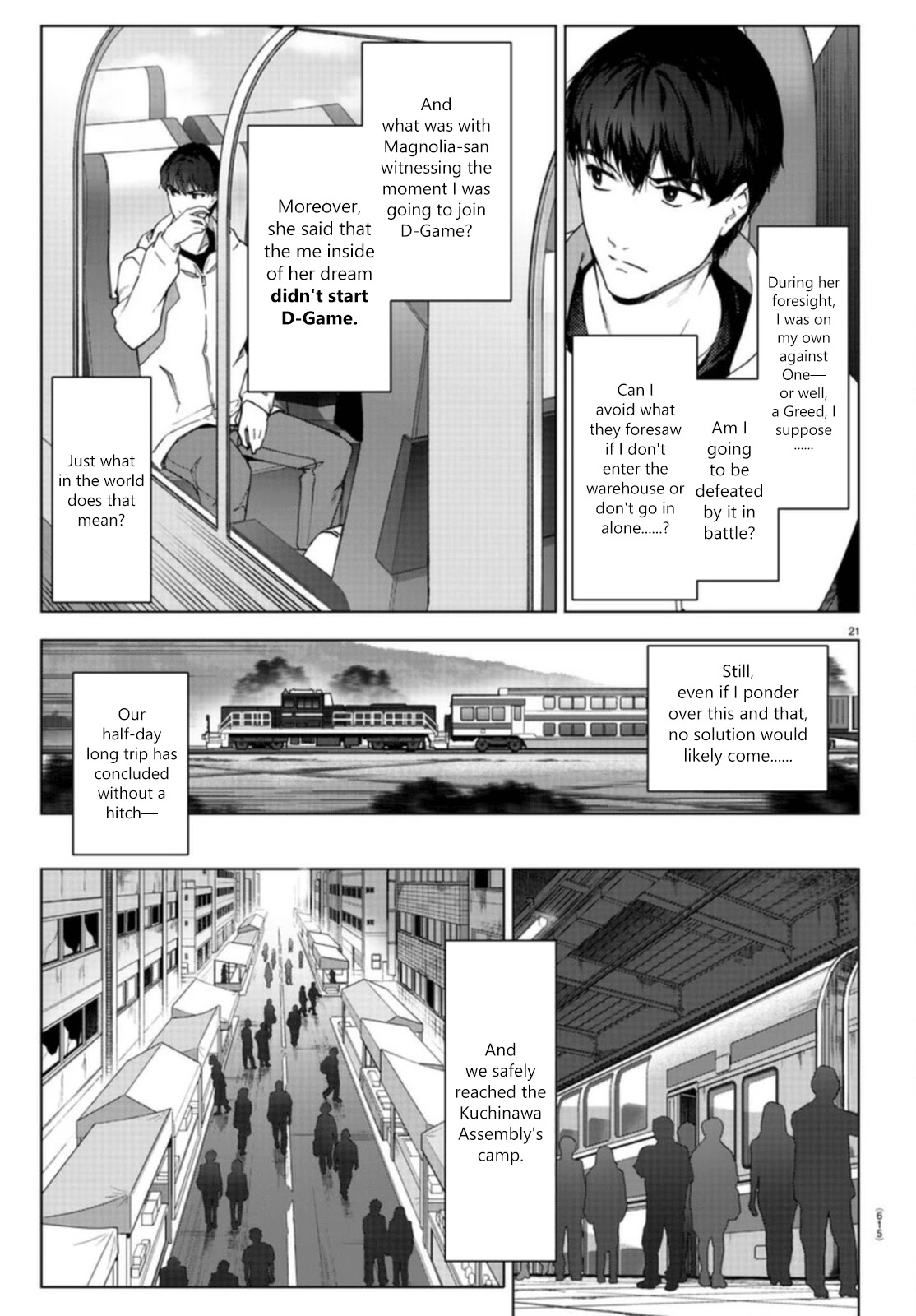 Darwin's Game Chapter 96 page 21 - Chapter 96