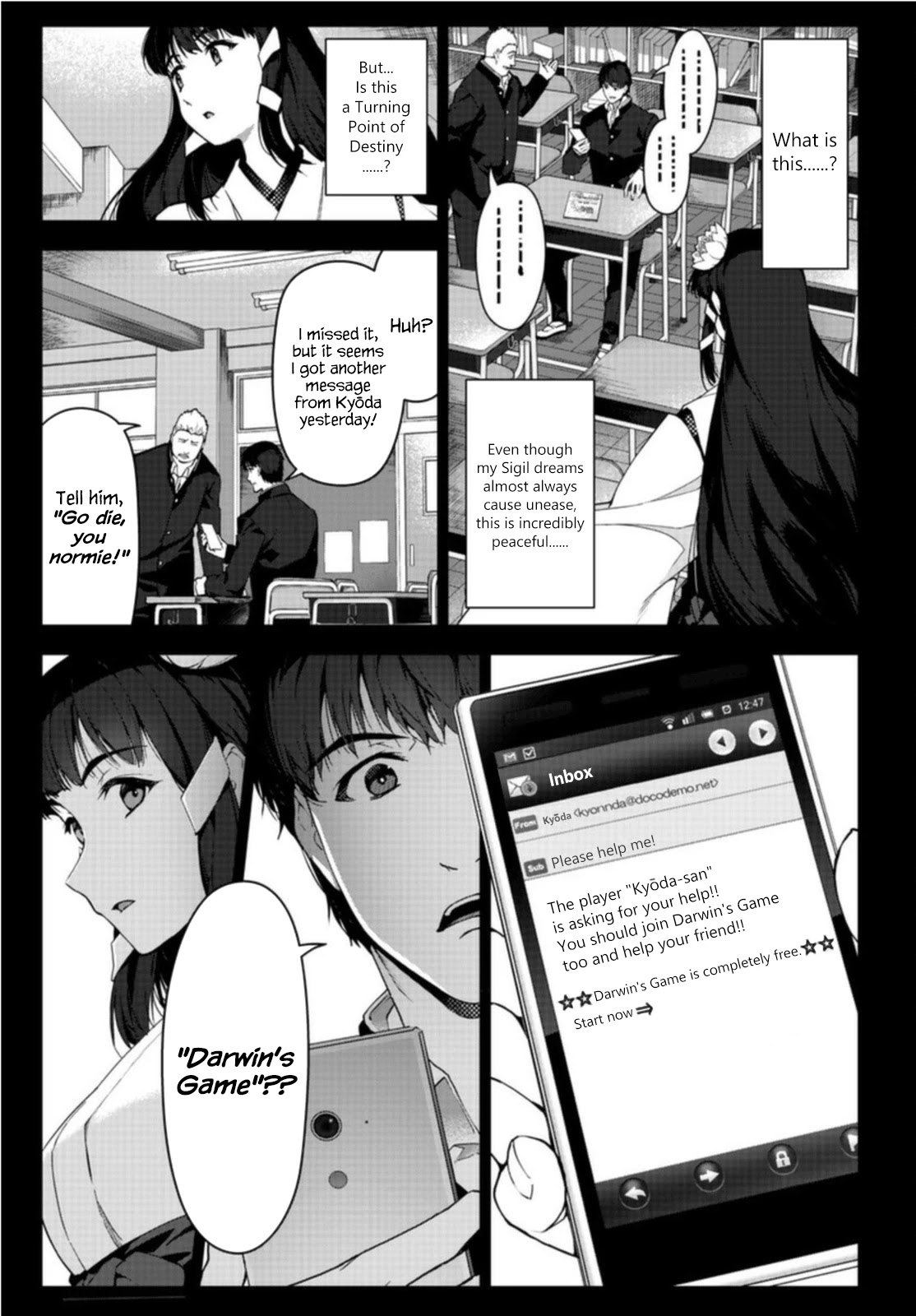 Darwin's Game Chapter 96 page 9 - Chapter 96