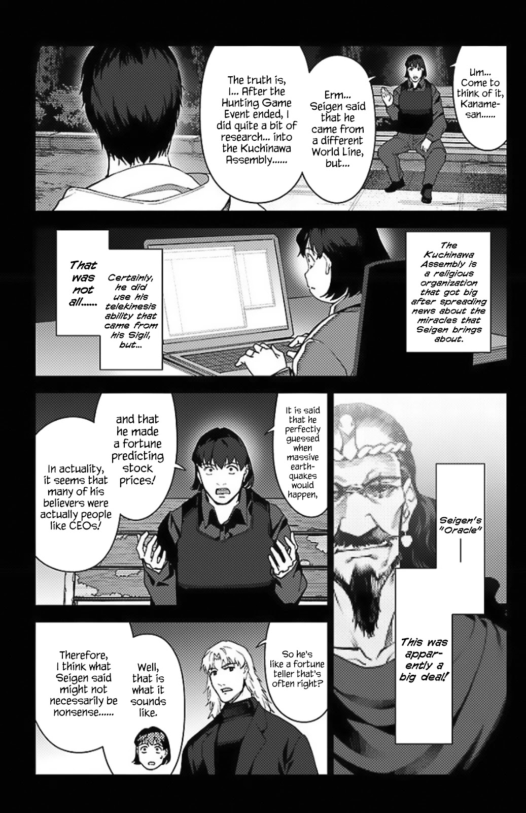 Darwin's Game Chapter 97.5 page 28 - Chapter 97.5