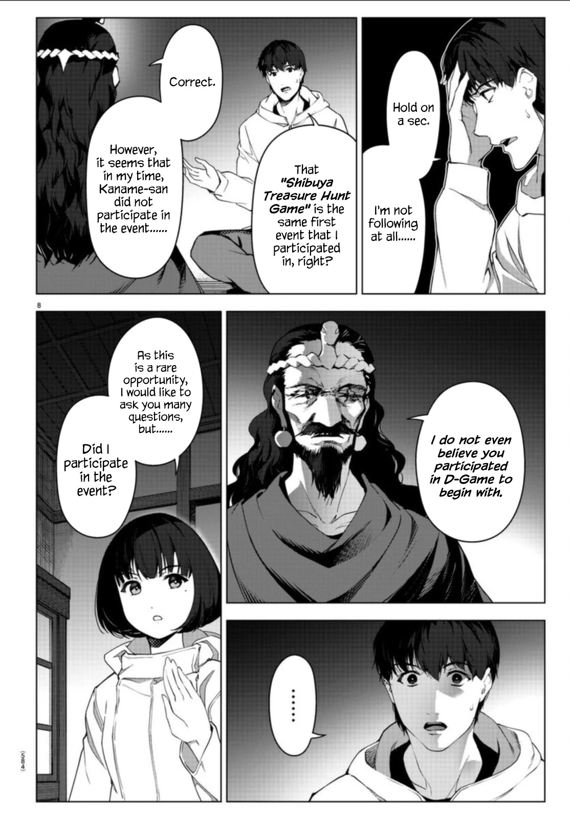 Darwin's Game Chapter 97 page 8 - Chapter 97