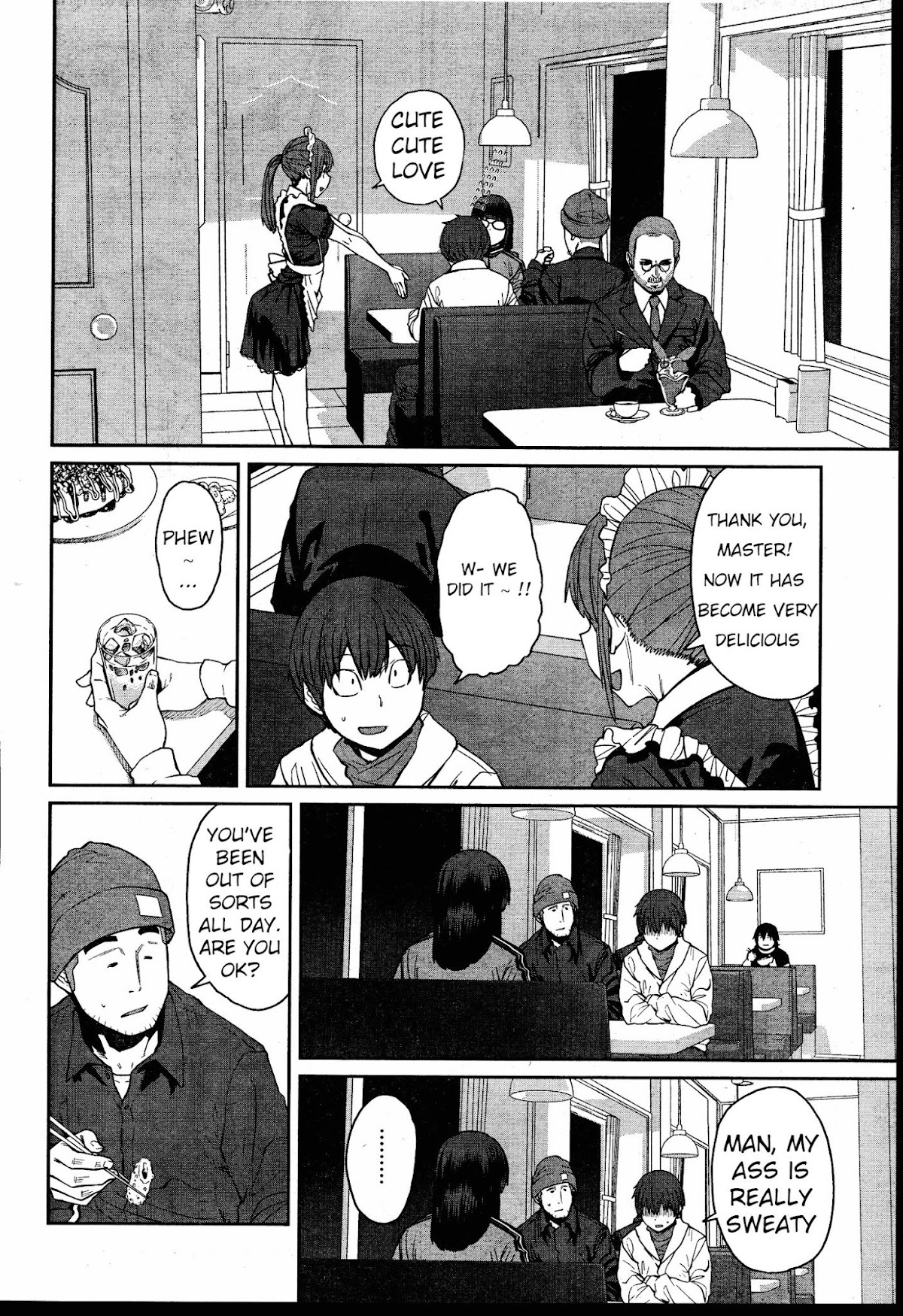 Dasei 67 Percent Chapter 32 page 11 - Chapter 32: Let's go to a Maid Cafe