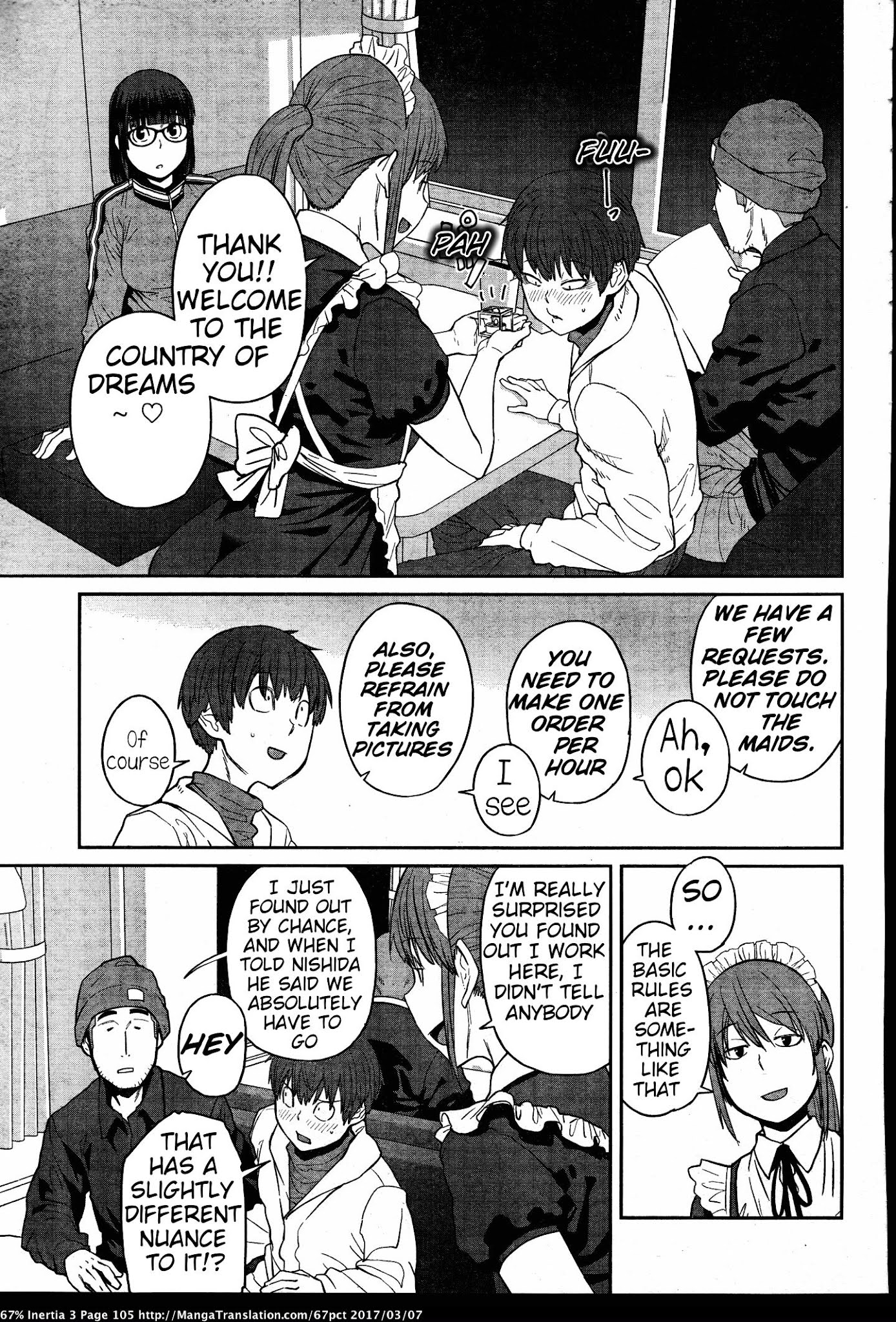 Dasei 67 Percent Chapter 32 page 4 - Chapter 32: Let's go to a Maid Cafe