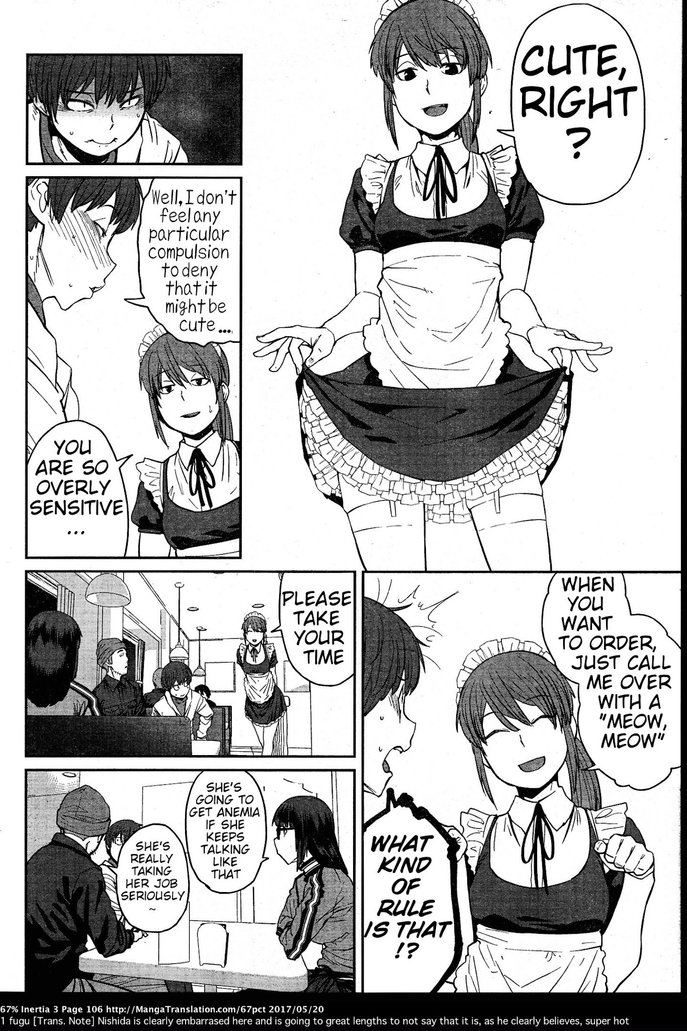 Dasei 67 Percent Chapter 32 page 5 - Chapter 32: Let's go to a Maid Cafe