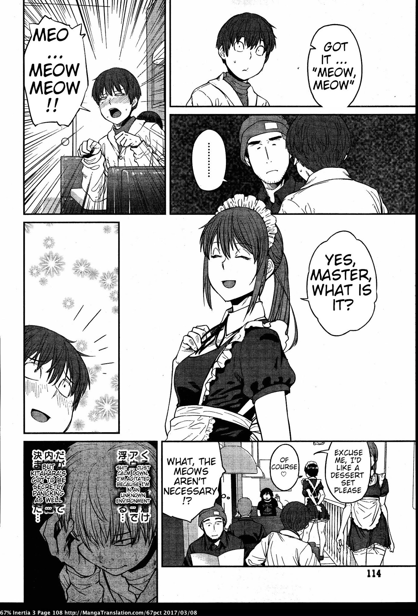 Dasei 67 Percent Chapter 32 page 7 - Chapter 32: Let's go to a Maid Cafe