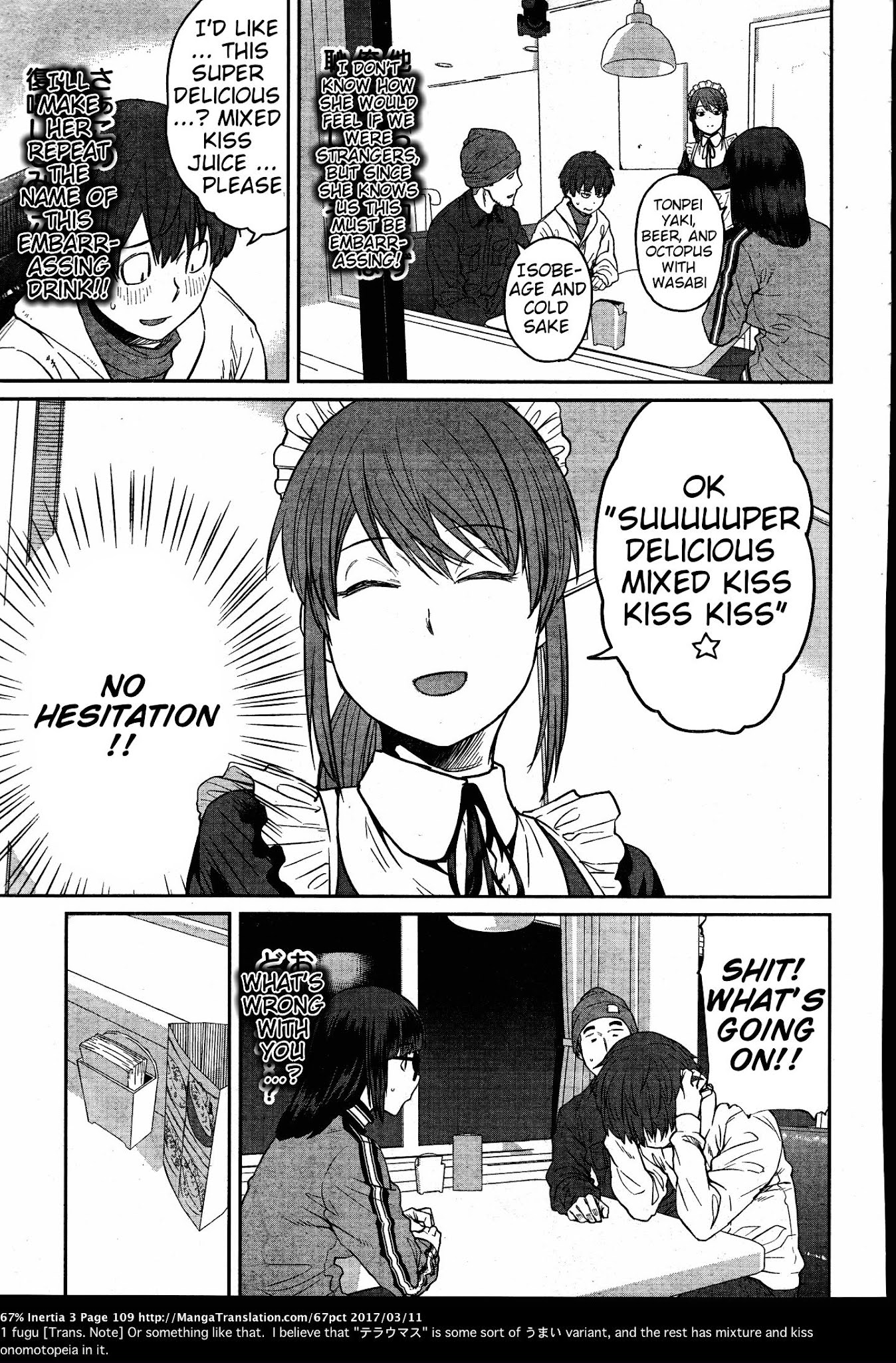 Dasei 67 Percent Chapter 32 page 8 - Chapter 32: Let's go to a Maid Cafe