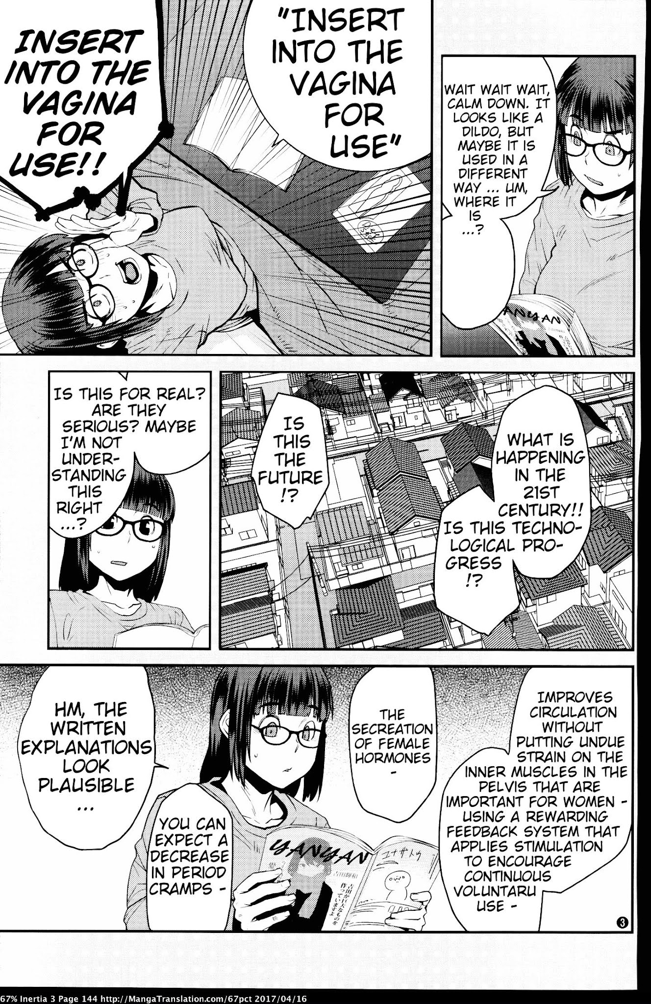 Dasei 67 Percent Chapter 34.5 page 3 - Chapter 34.5: Sealed 8 page Diet Book