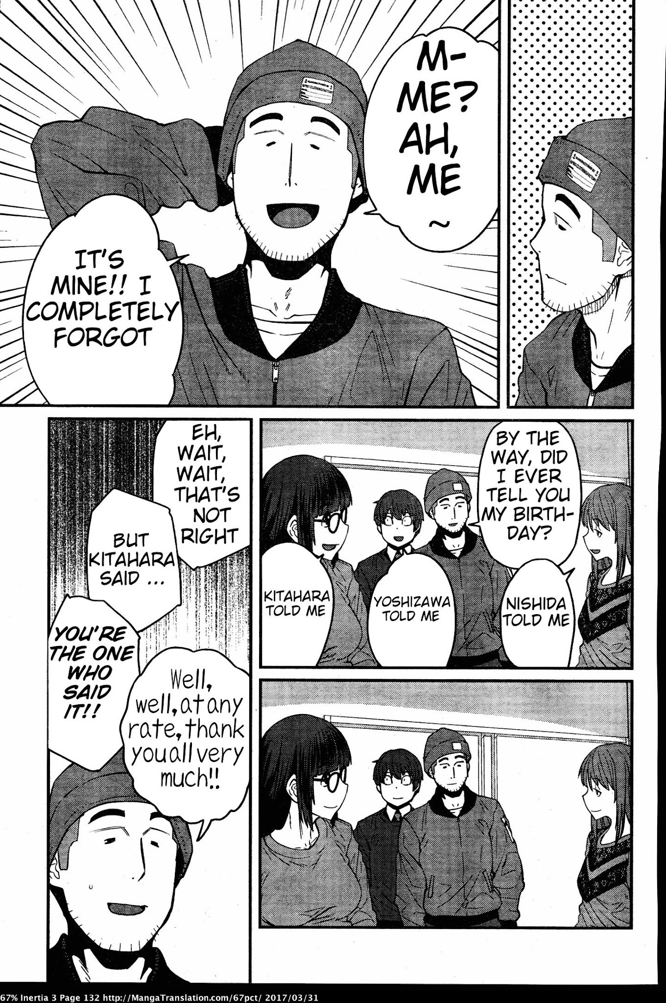 Dasei 67 Percent Chapter 34 page 6 - Chapter 34: Happy Birthday Itou-kun