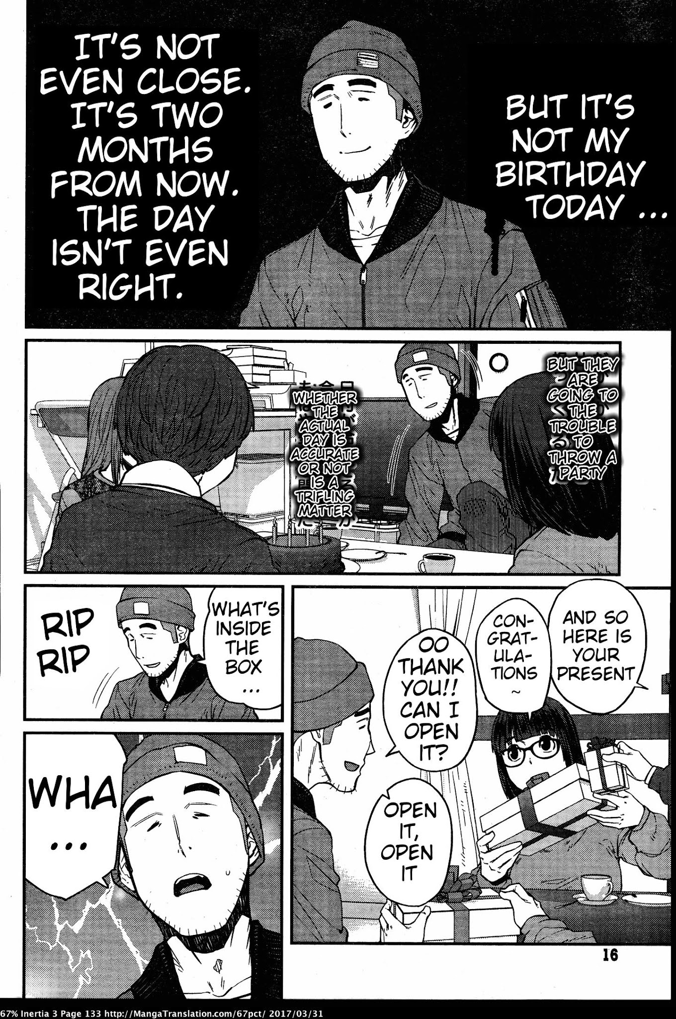 Dasei 67 Percent Chapter 34 page 7 - Chapter 34: Happy Birthday Itou-kun