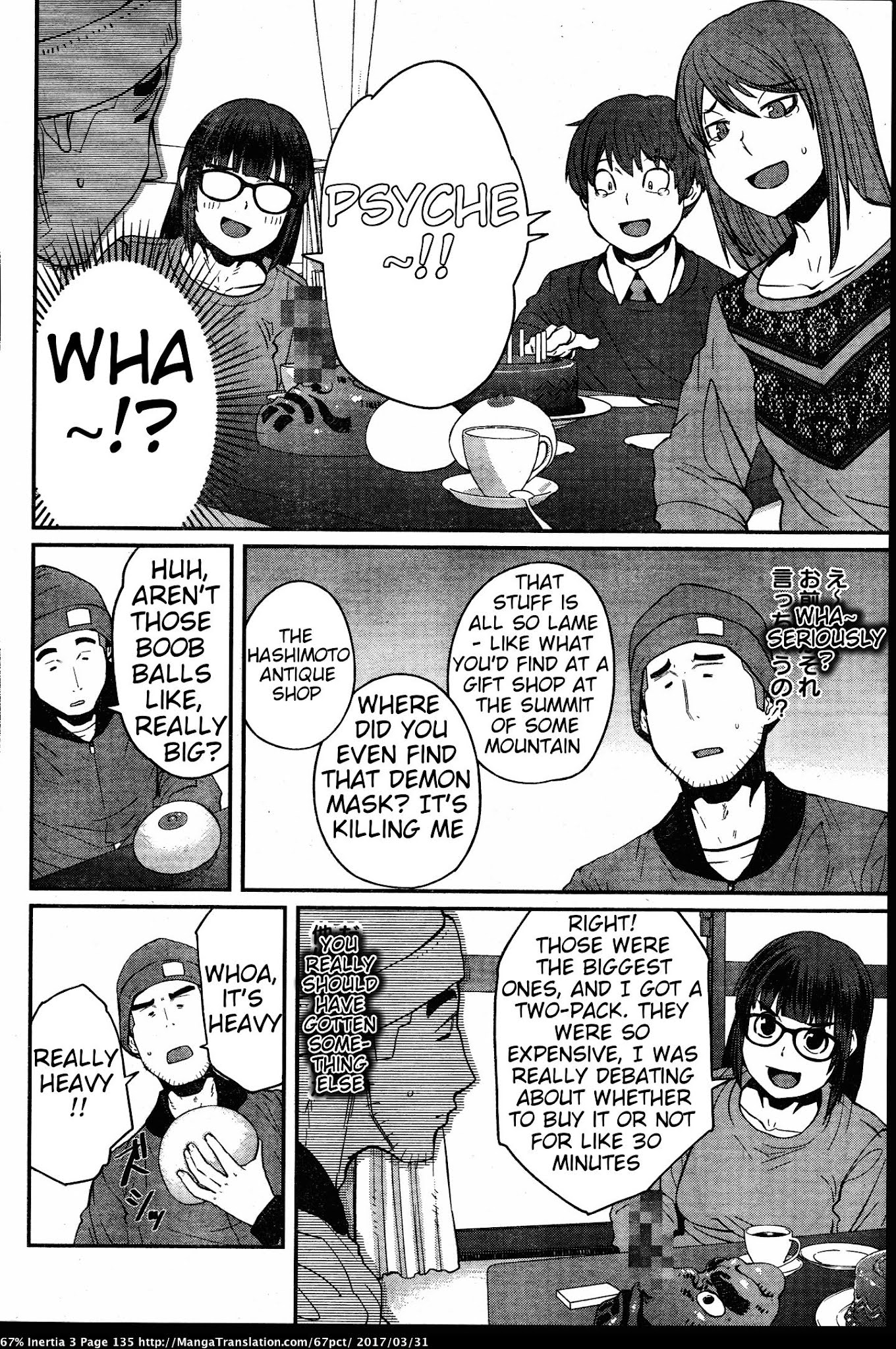 Dasei 67 Percent Chapter 34 page 9 - Chapter 34: Happy Birthday Itou-kun