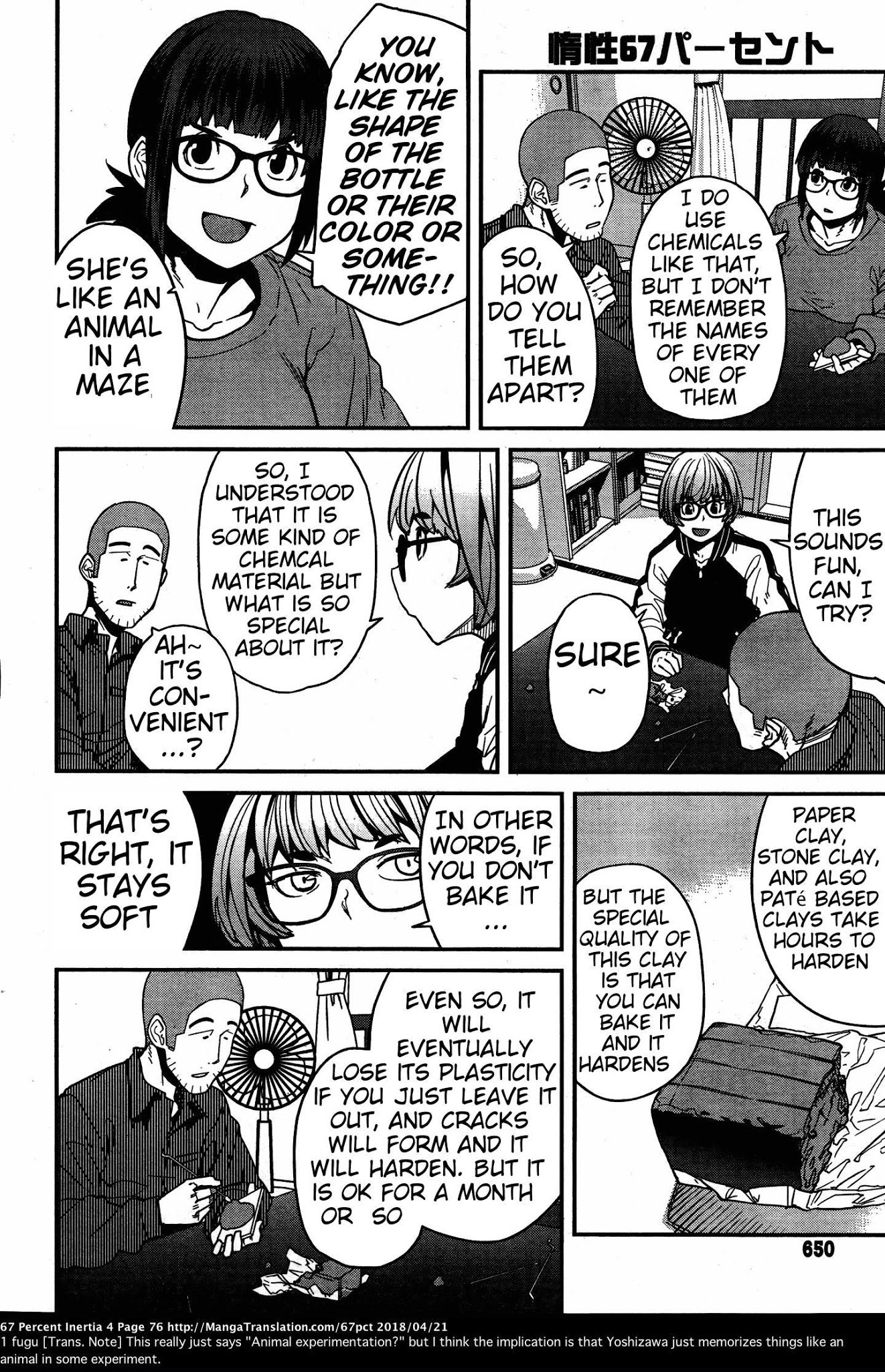 Dasei 67 Percent Chapter 41 page 4 - Chapter 41: Sculptors