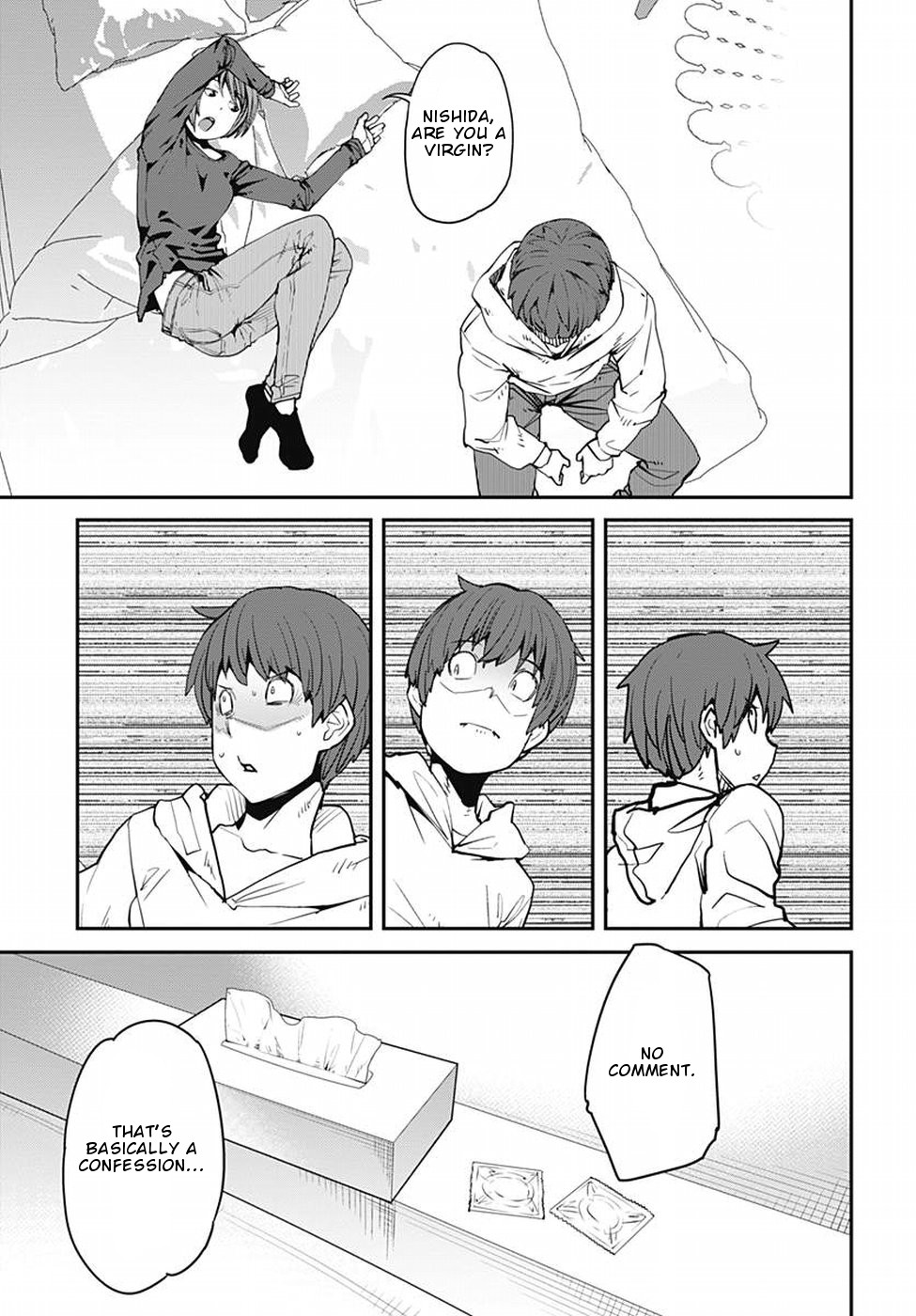 Dasei 67 Percent Chapter 46 page 10 - Chapter 46: Let's go to a love hotel