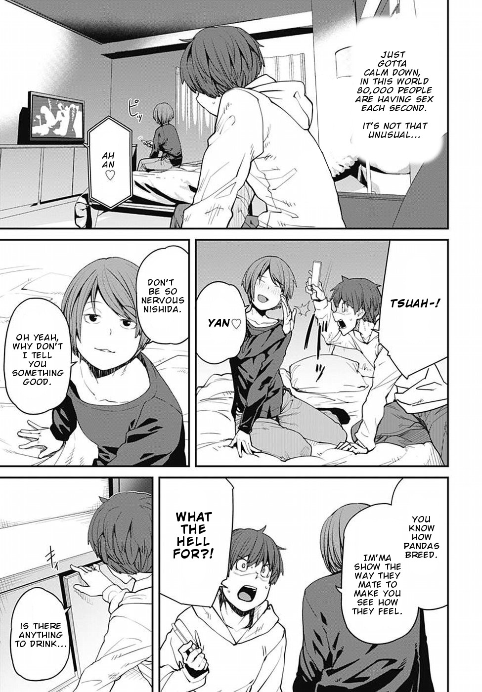 Dasei 67 Percent Chapter 46 page 8 - Chapter 46: Let's go to a love hotel