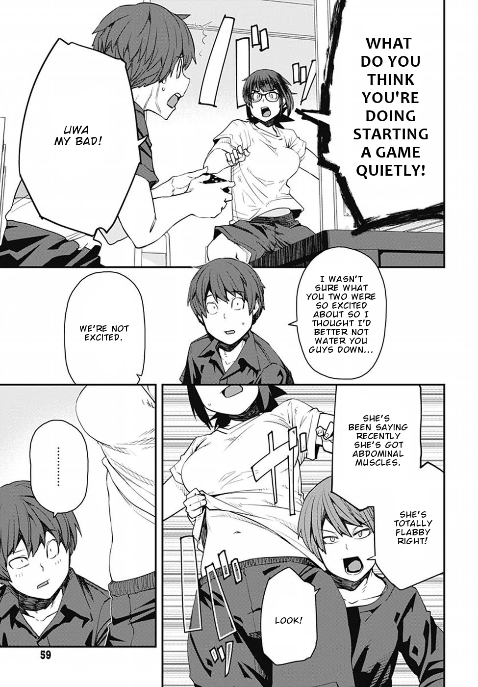 Dasei 67 Percent Chapter 51 page 10 - Chapter 51: Schrodinger's Muscle