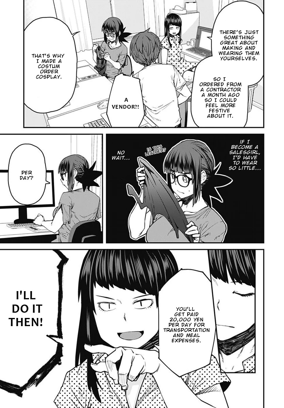 Dasei 67 Percent Chapter 52 page 6 - Chapter 52: Cosplay Seller