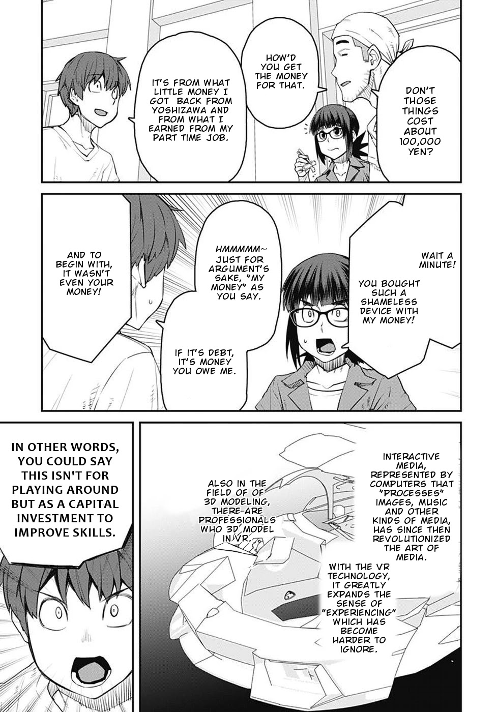 Dasei 67 Percent Chapter 53 page 4 - Chapter 53: Virtual Reality