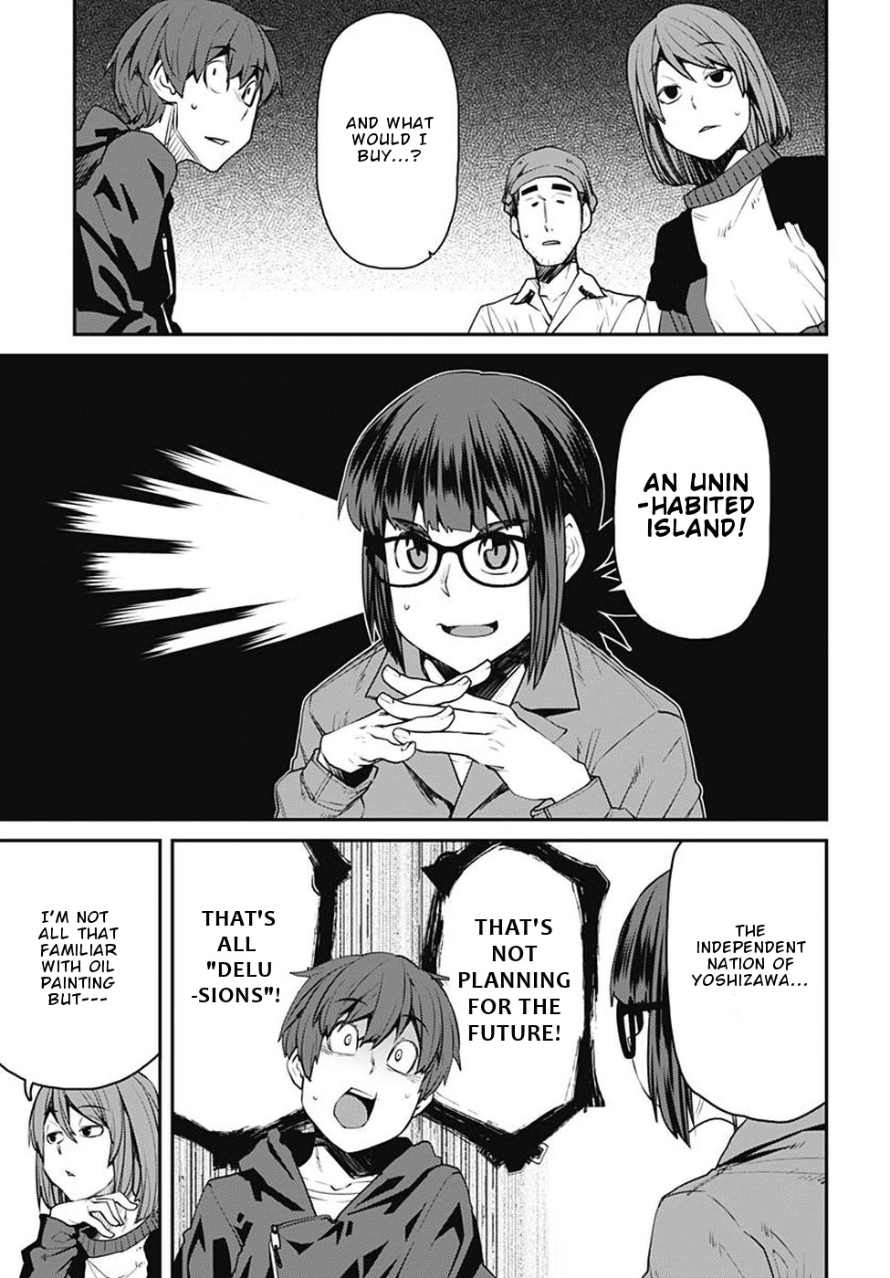Dasei 67 Percent Chapter 54 page 12 - Chapter 54: Finding an unspecific job