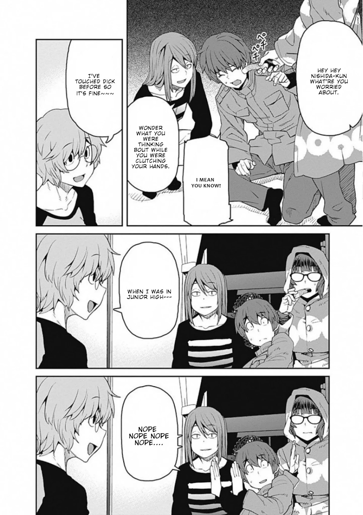 Dasei 67 Percent Chapter 58 page 11 - Chapter 58: A girl that wishes to touch
