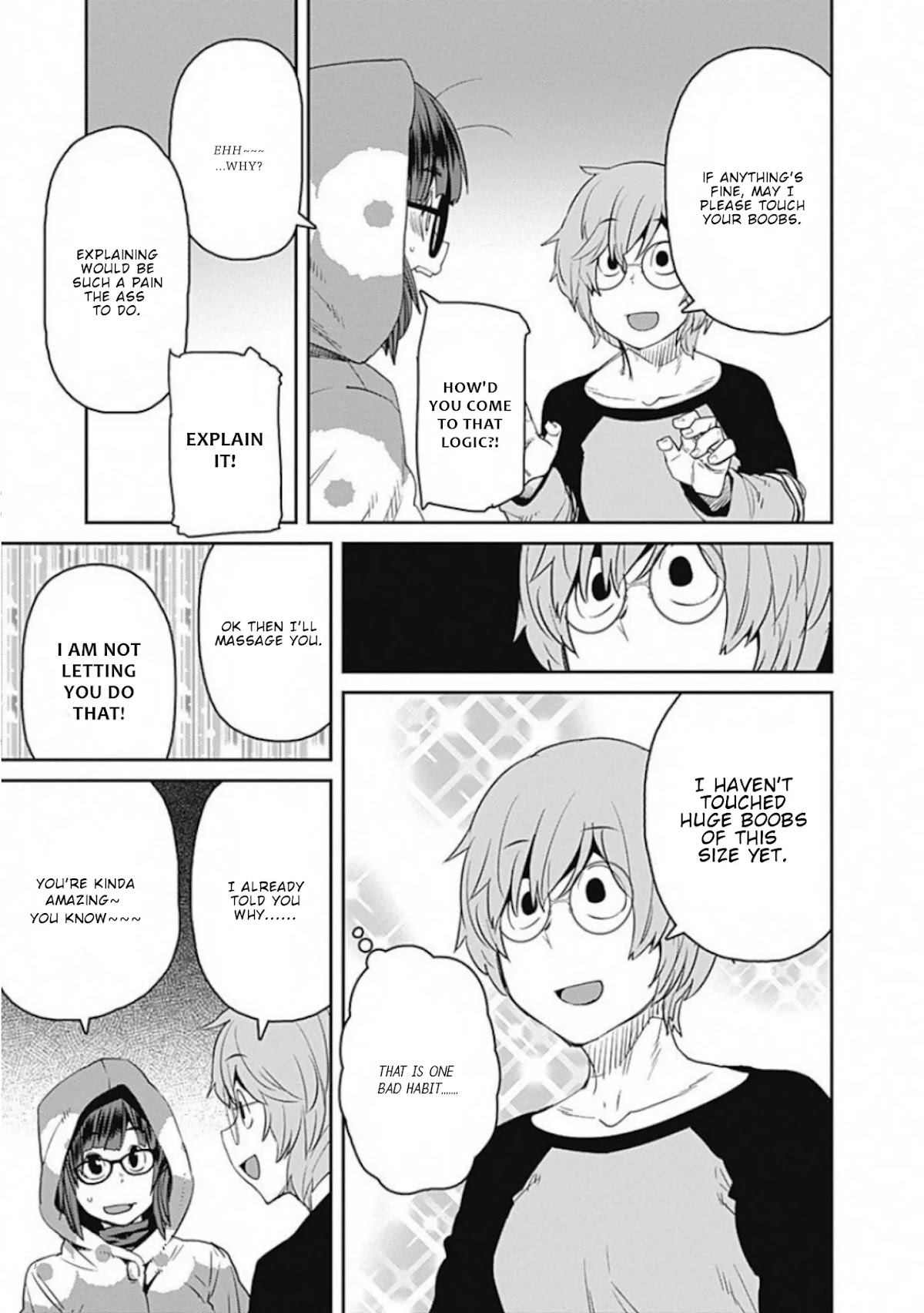 Dasei 67 Percent Chapter 58 page 12 - Chapter 58: A girl that wishes to touch