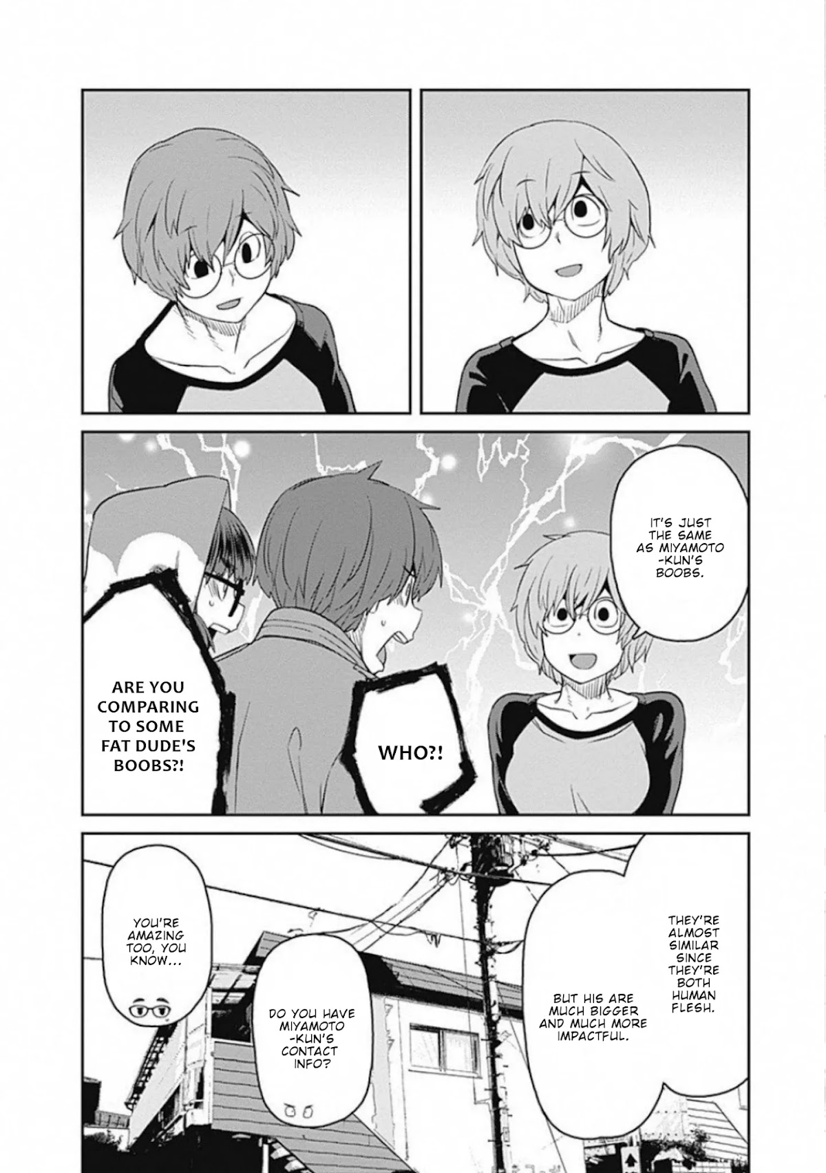 Dasei 67 Percent Chapter 58 page 19 - Chapter 58: A girl that wishes to touch