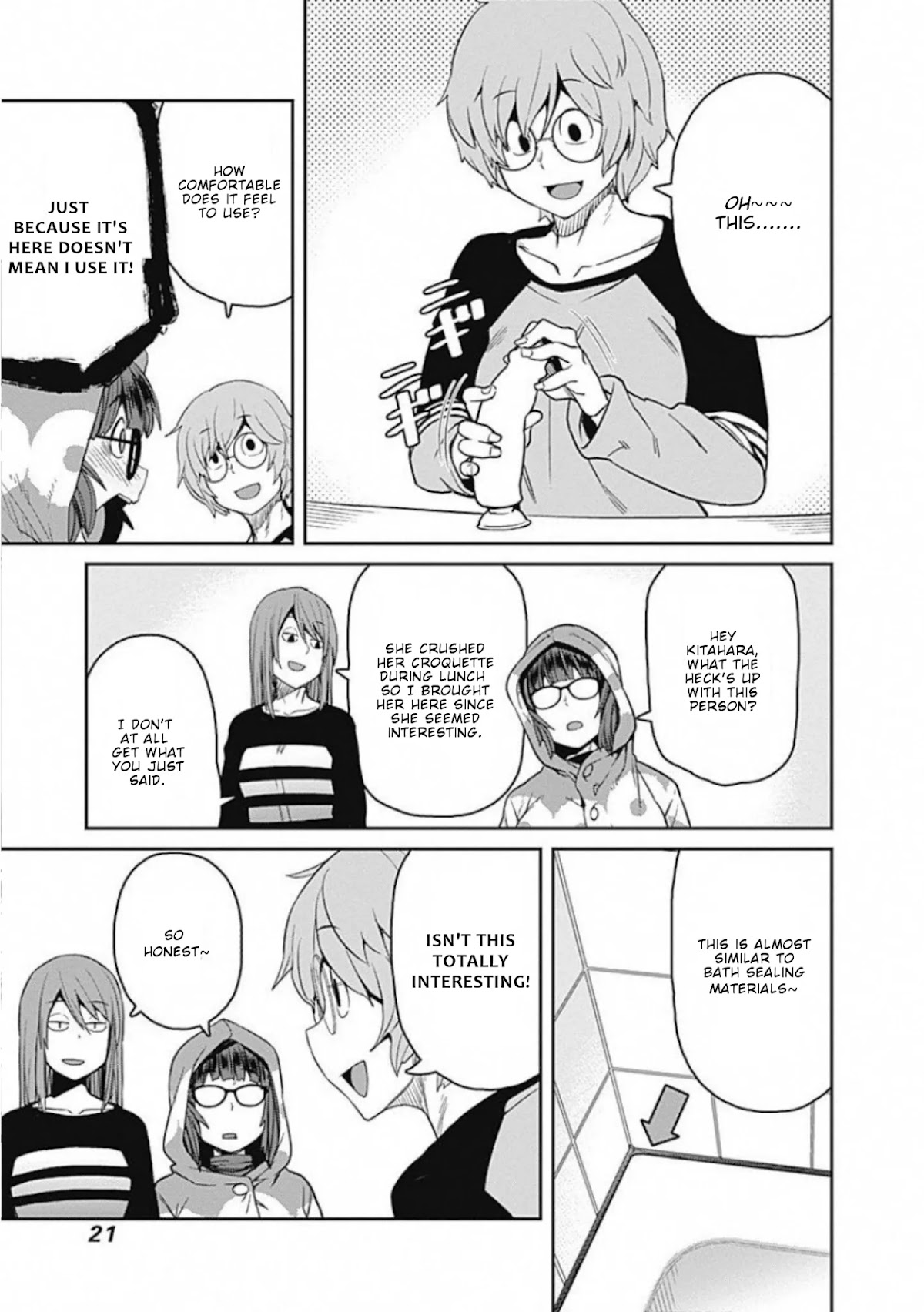 Dasei 67 Percent Chapter 58 page 8 - Chapter 58: A girl that wishes to touch